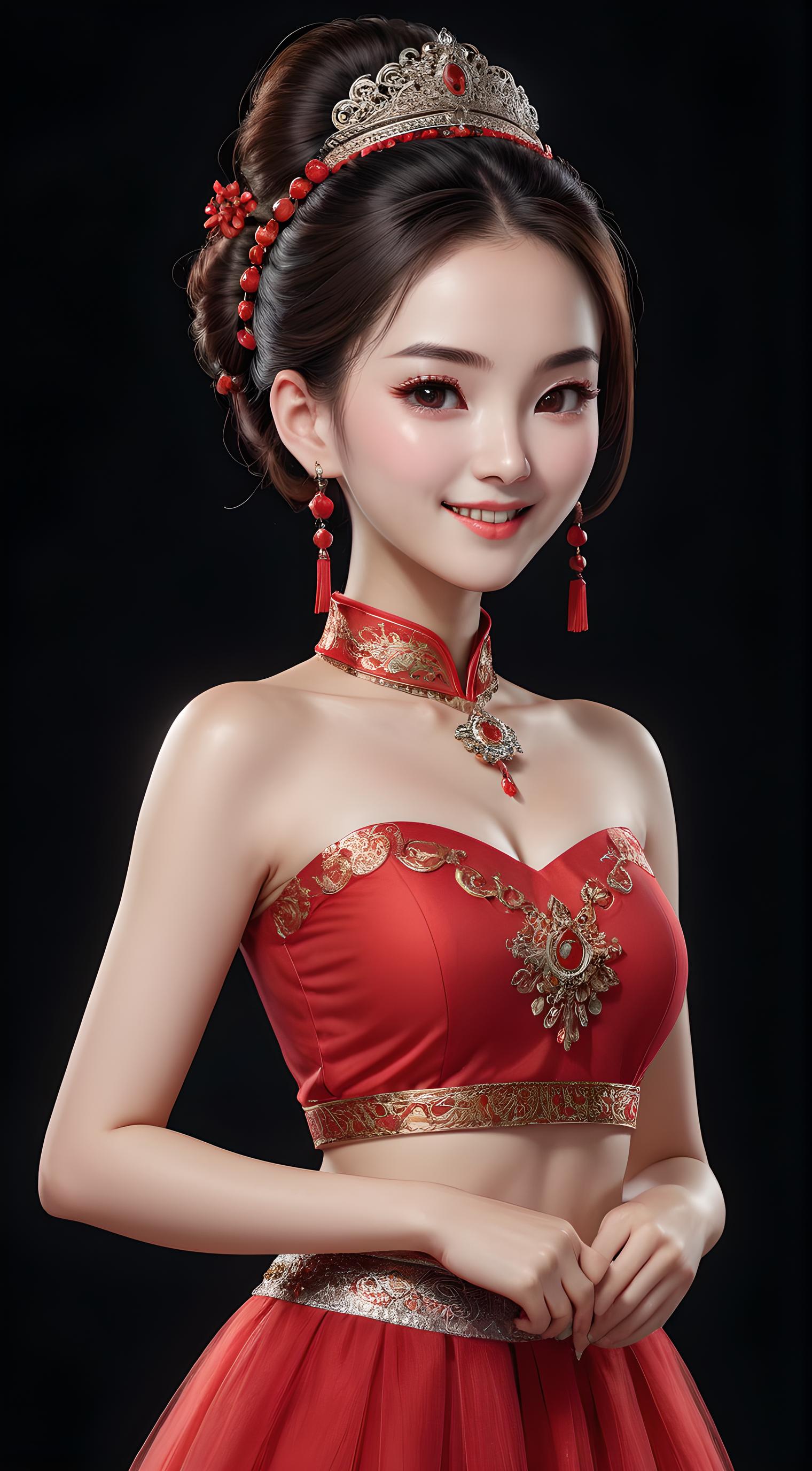 吉祥民族女子