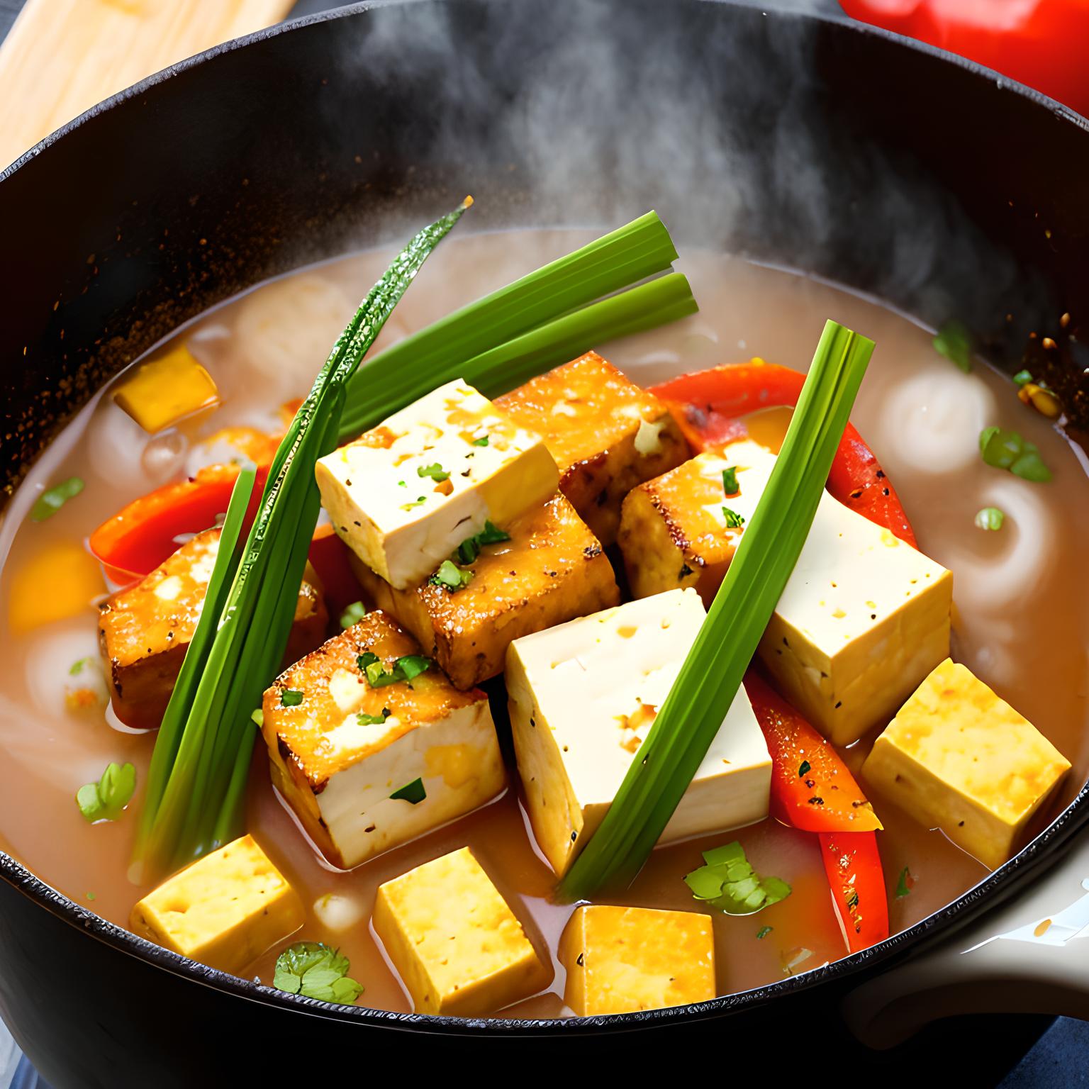 麻锅豆腐