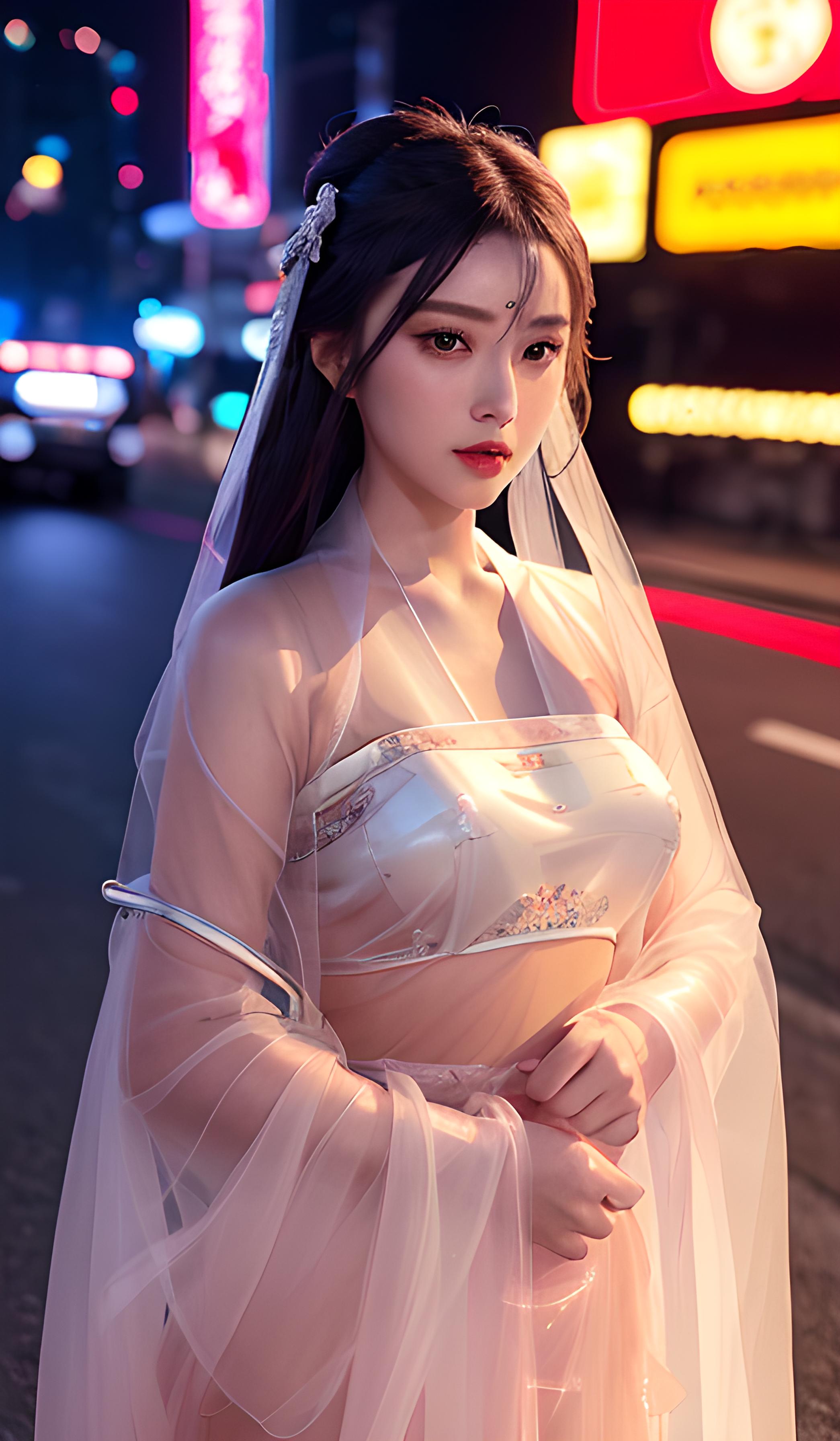 汉服纯欲美女