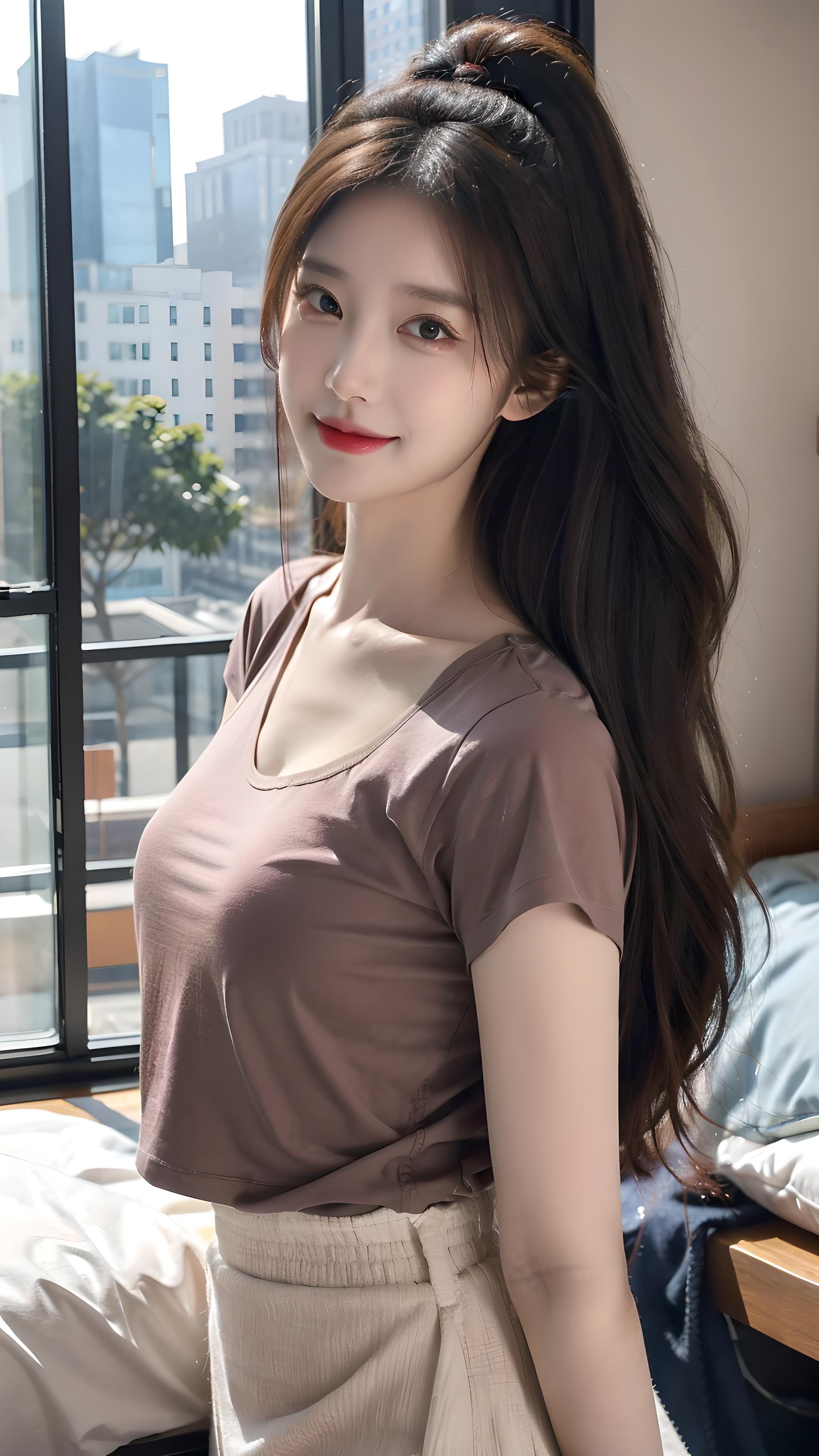 美丽的20岁少女