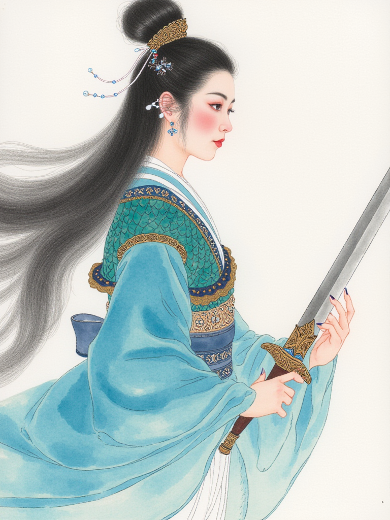 美女