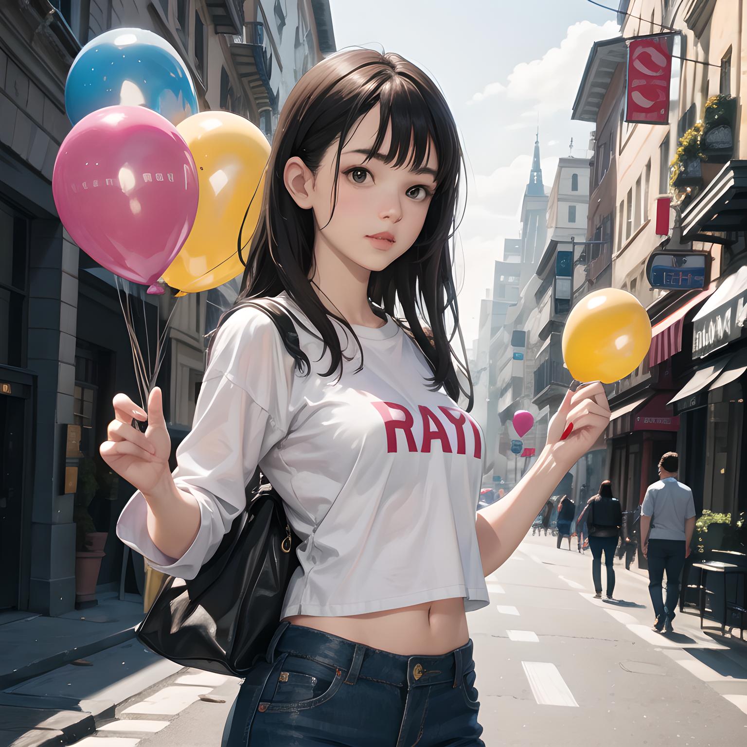 卖气球