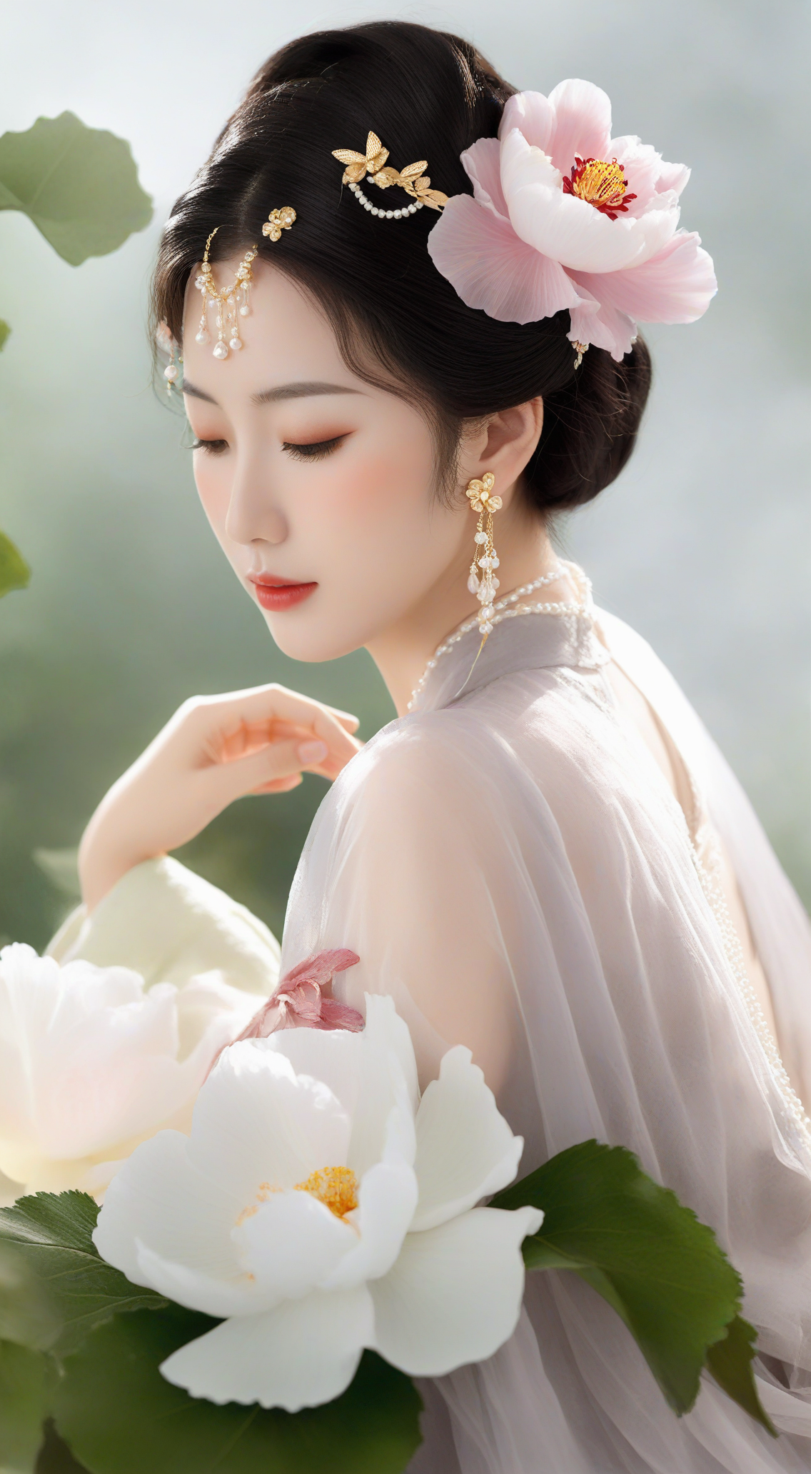 古风芙蓉美人写真5