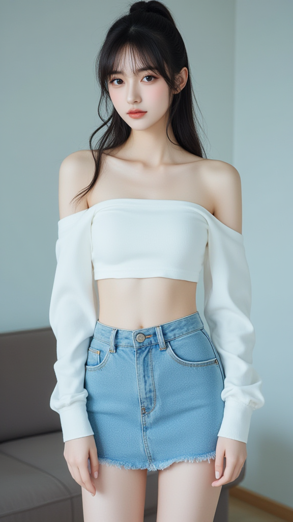 美丽锁骨女孩