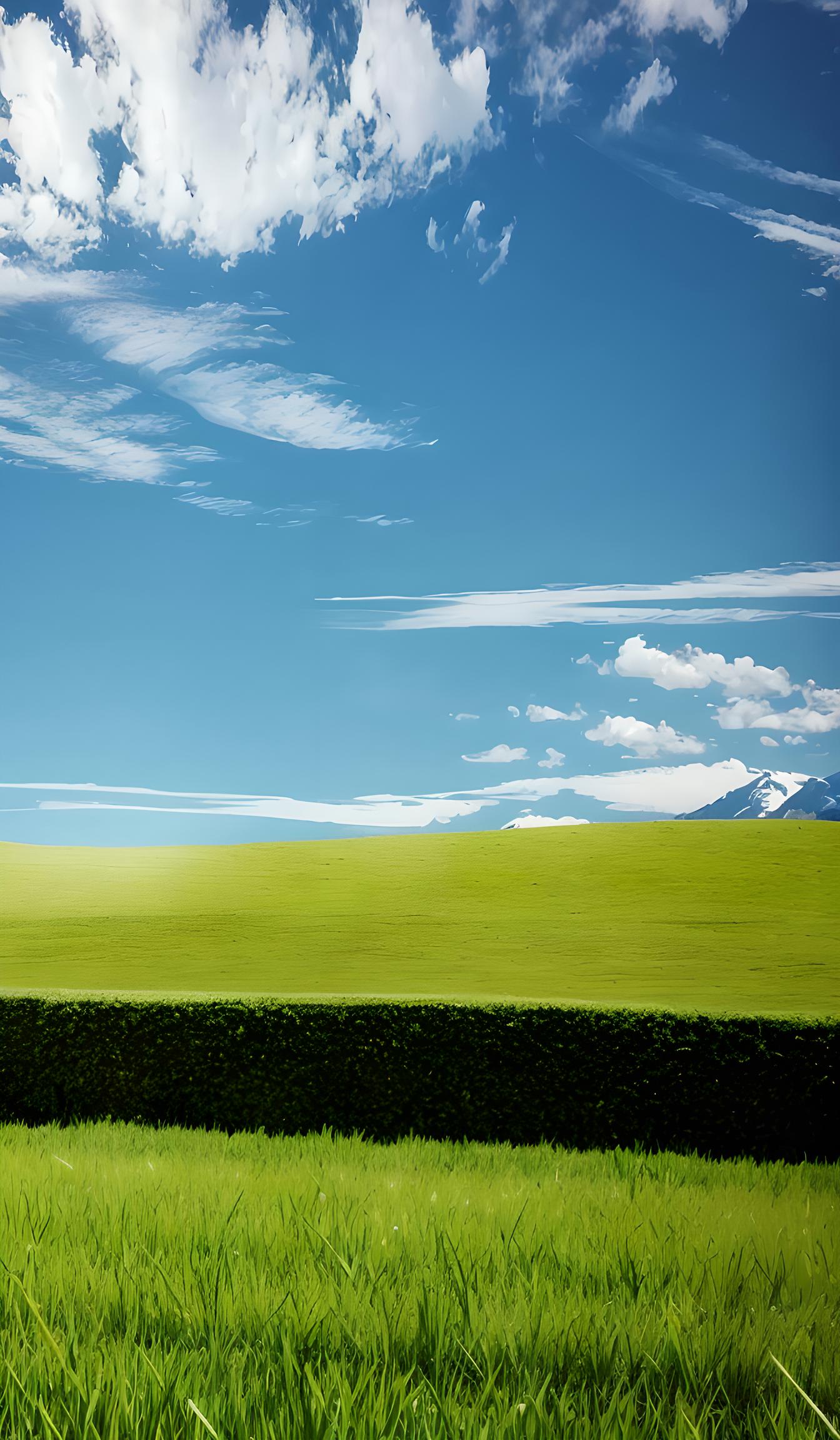 绿草地