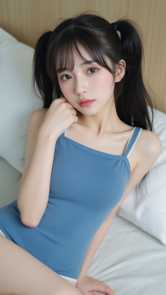 双马尾女孩