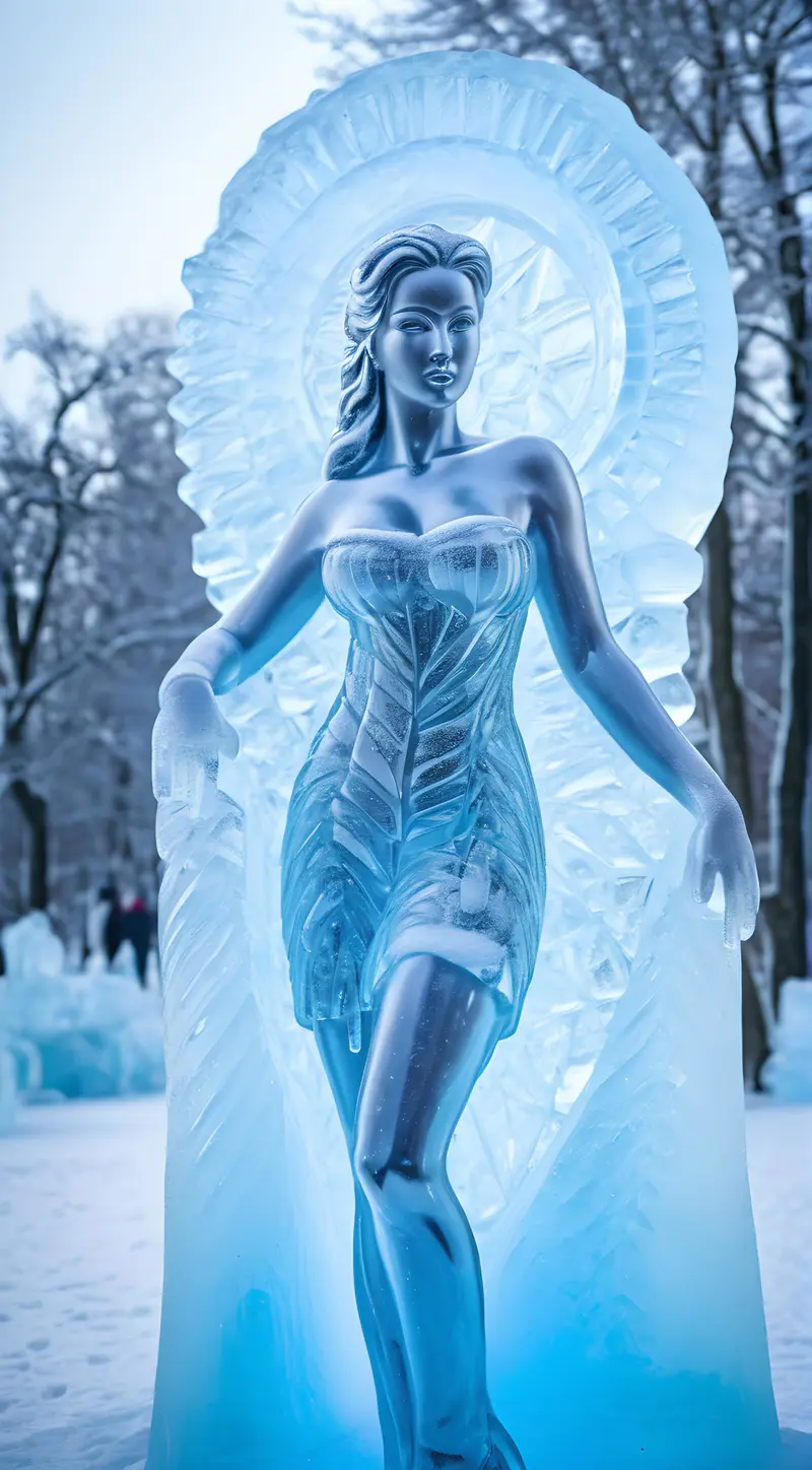 冰雕女神