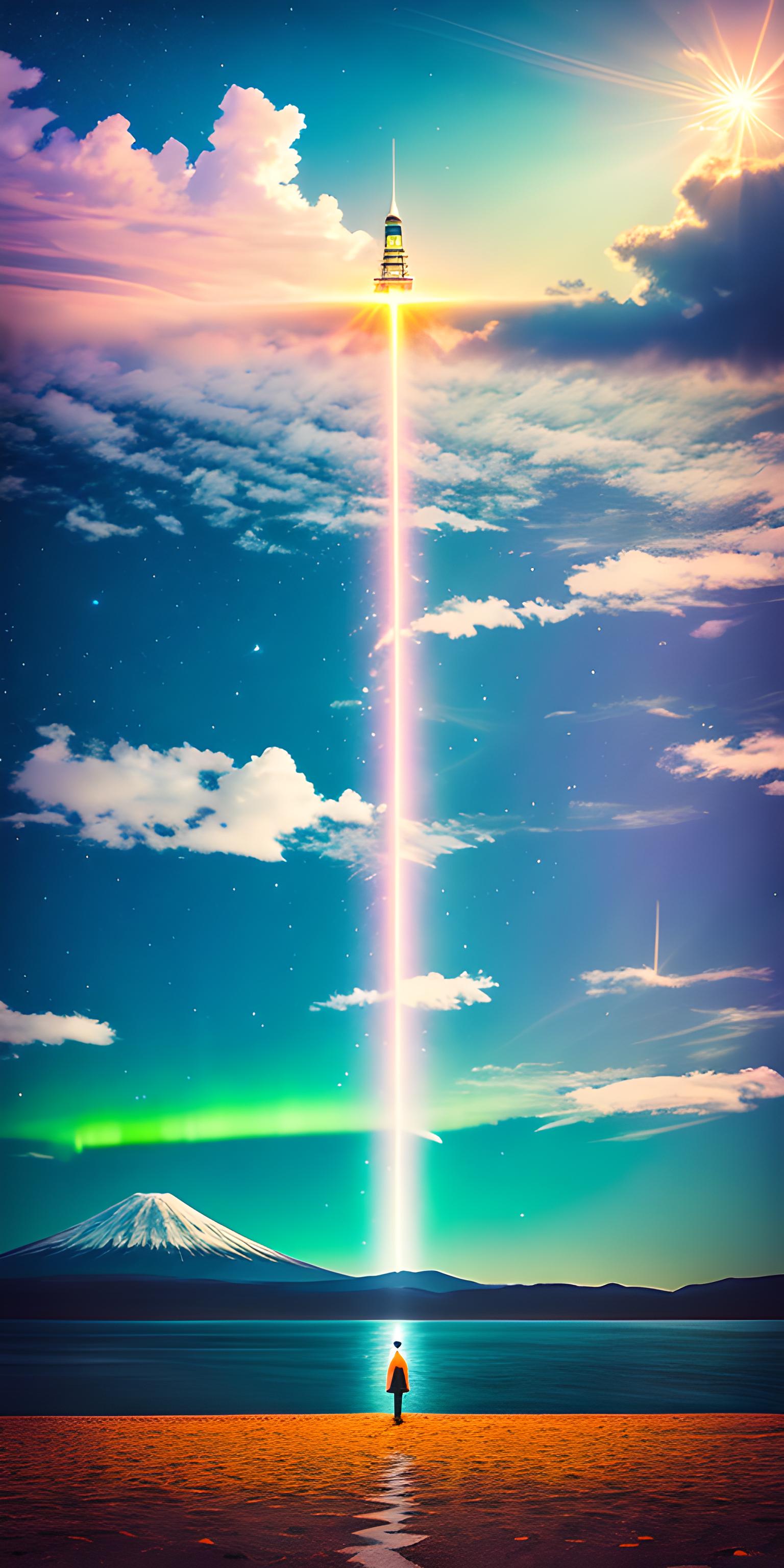 欣赏星空