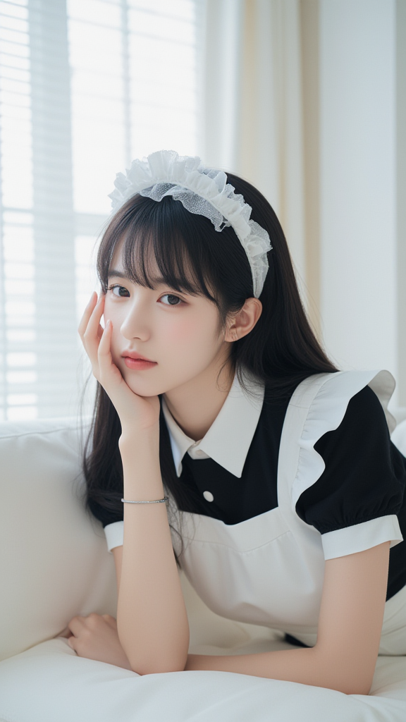 思考的女孩