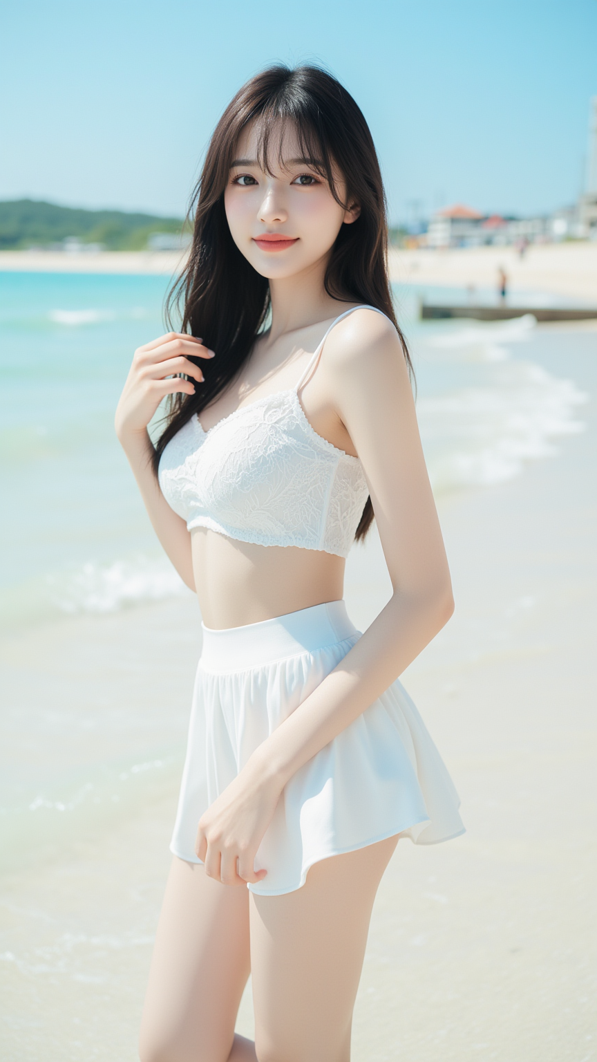 海边女孩