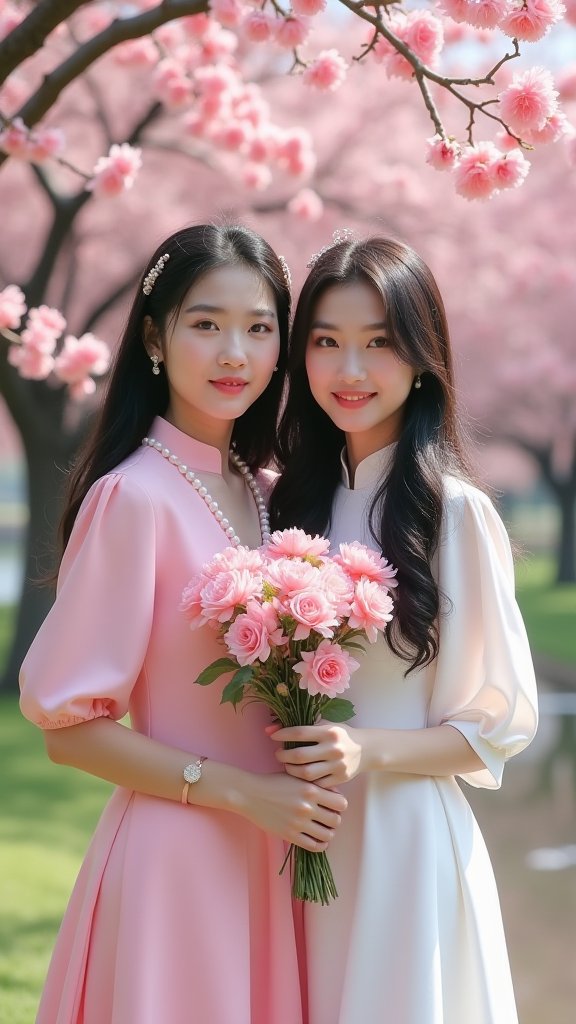 桃花盛开
