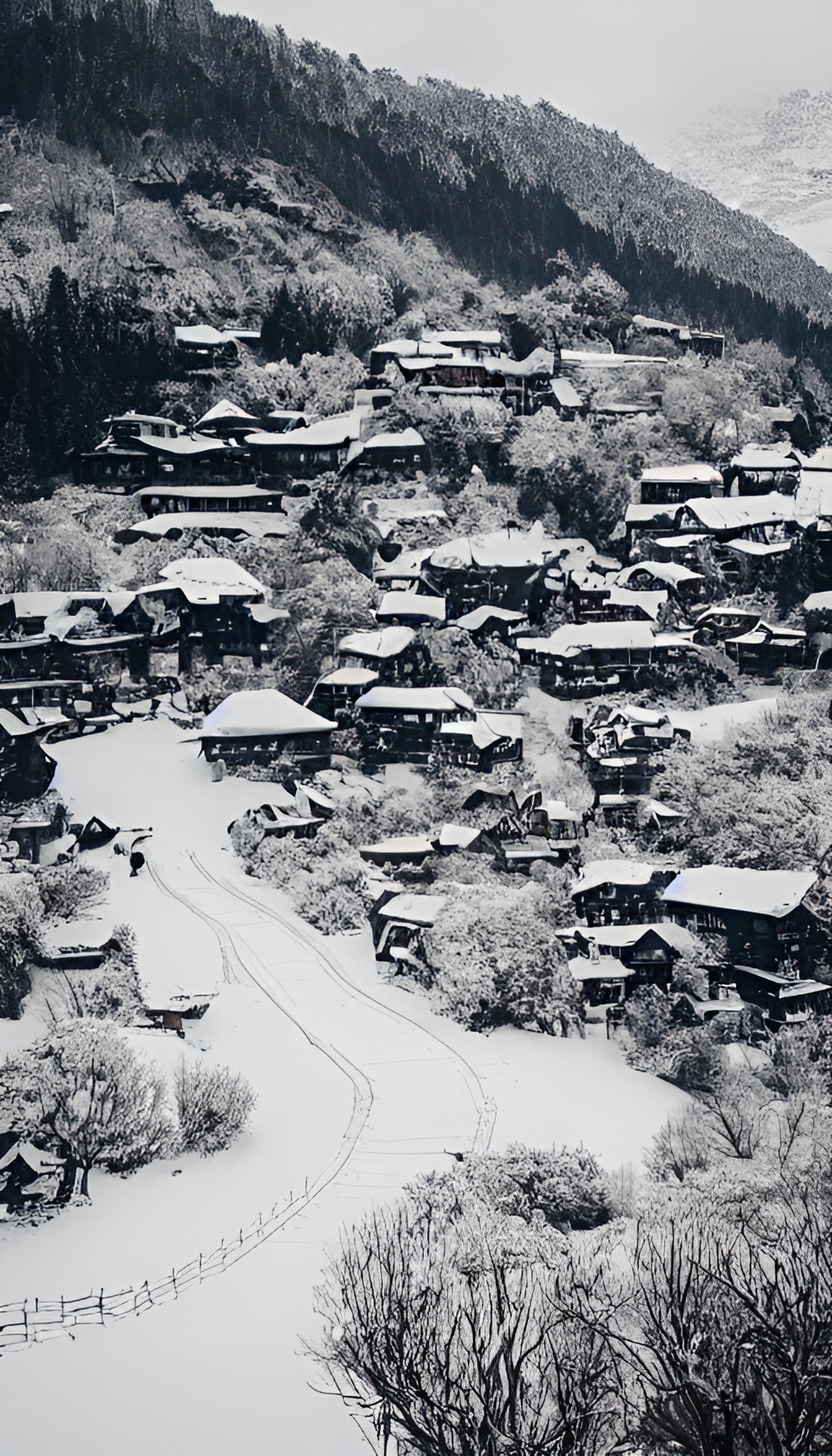 静谧的上村