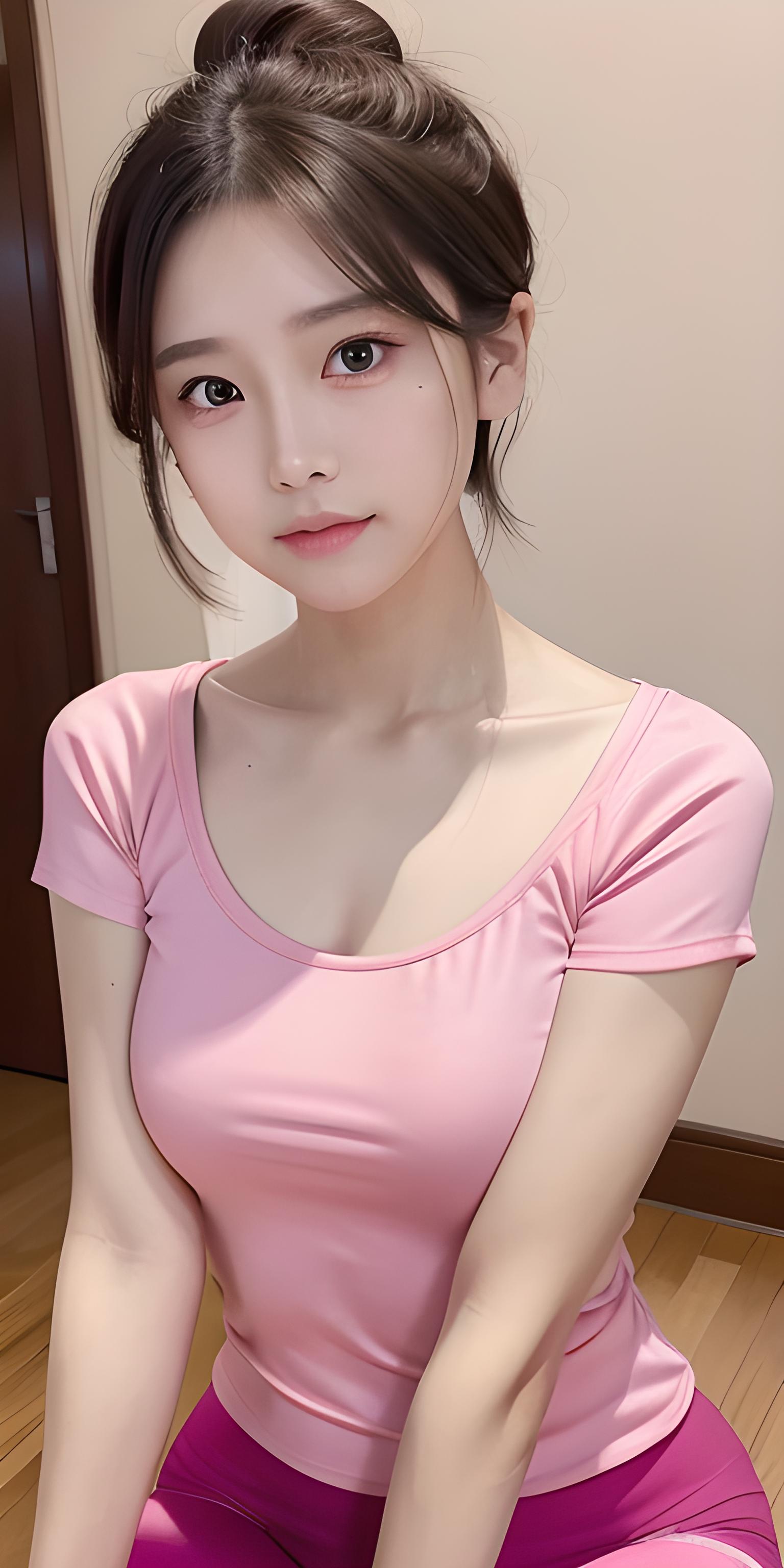 瑜伽美女