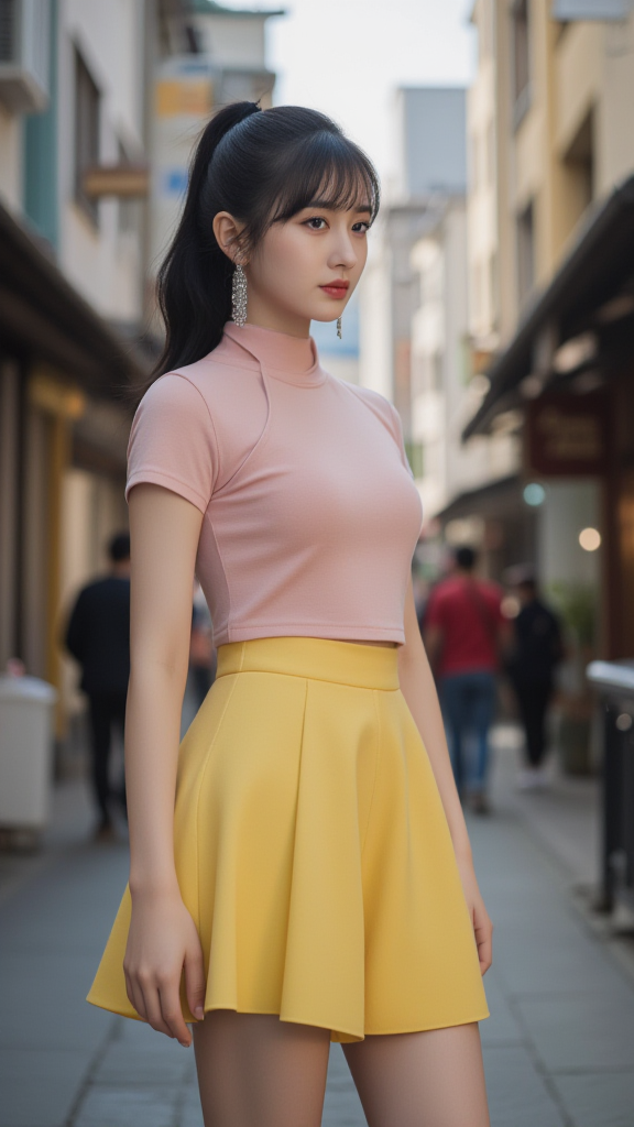 高马尾女孩