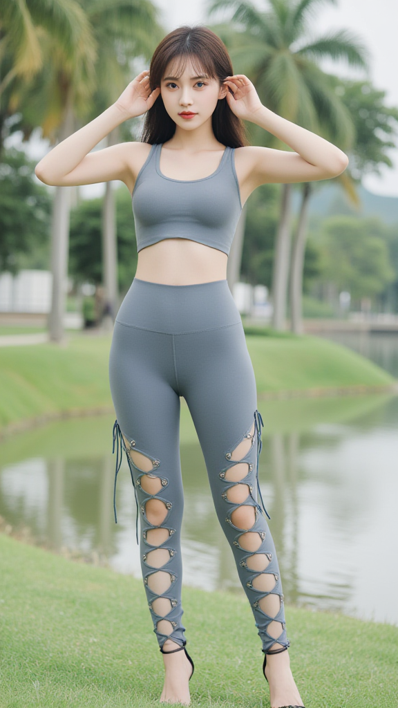 瑜伽裤女孩