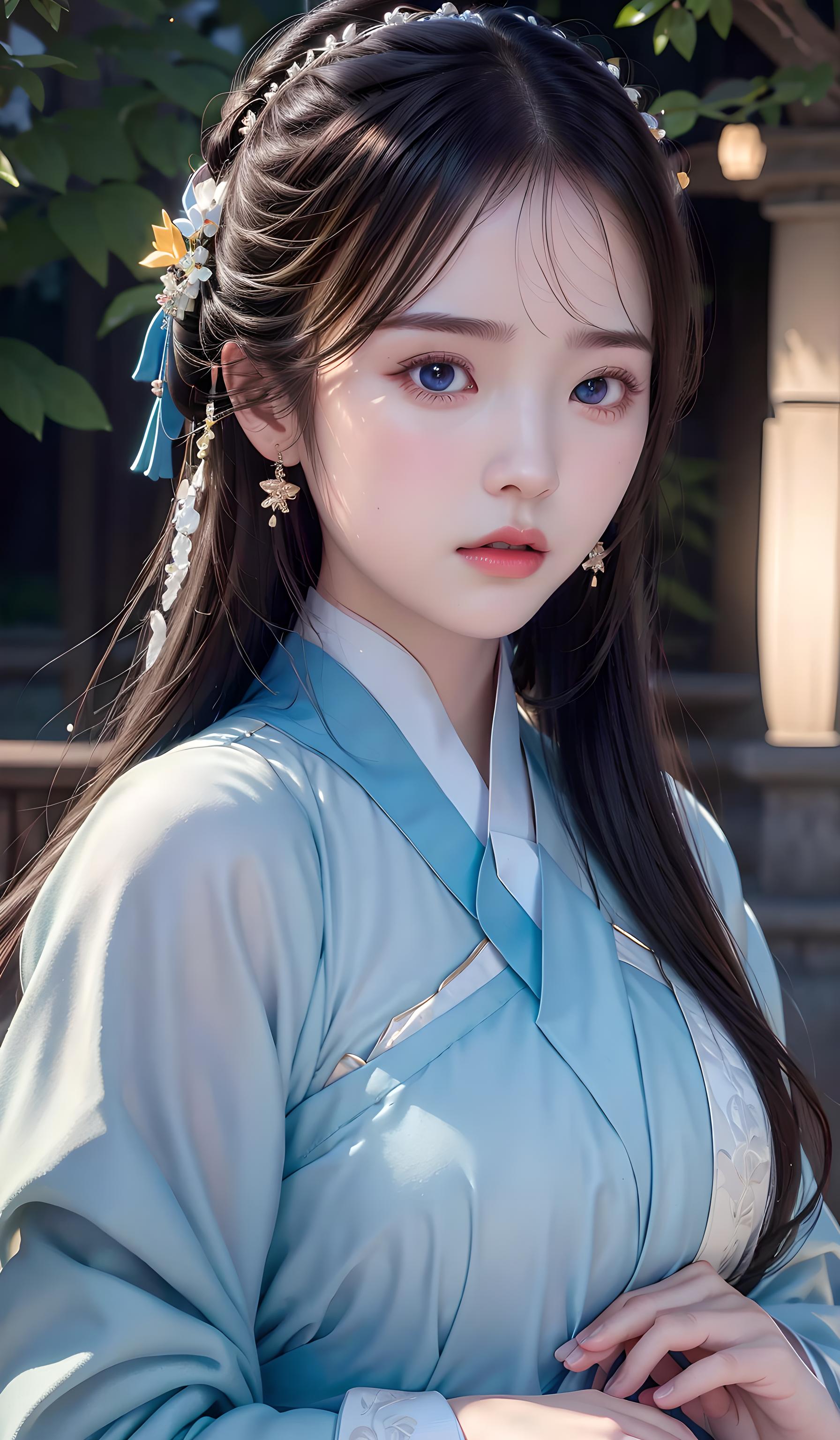 汉服美少女