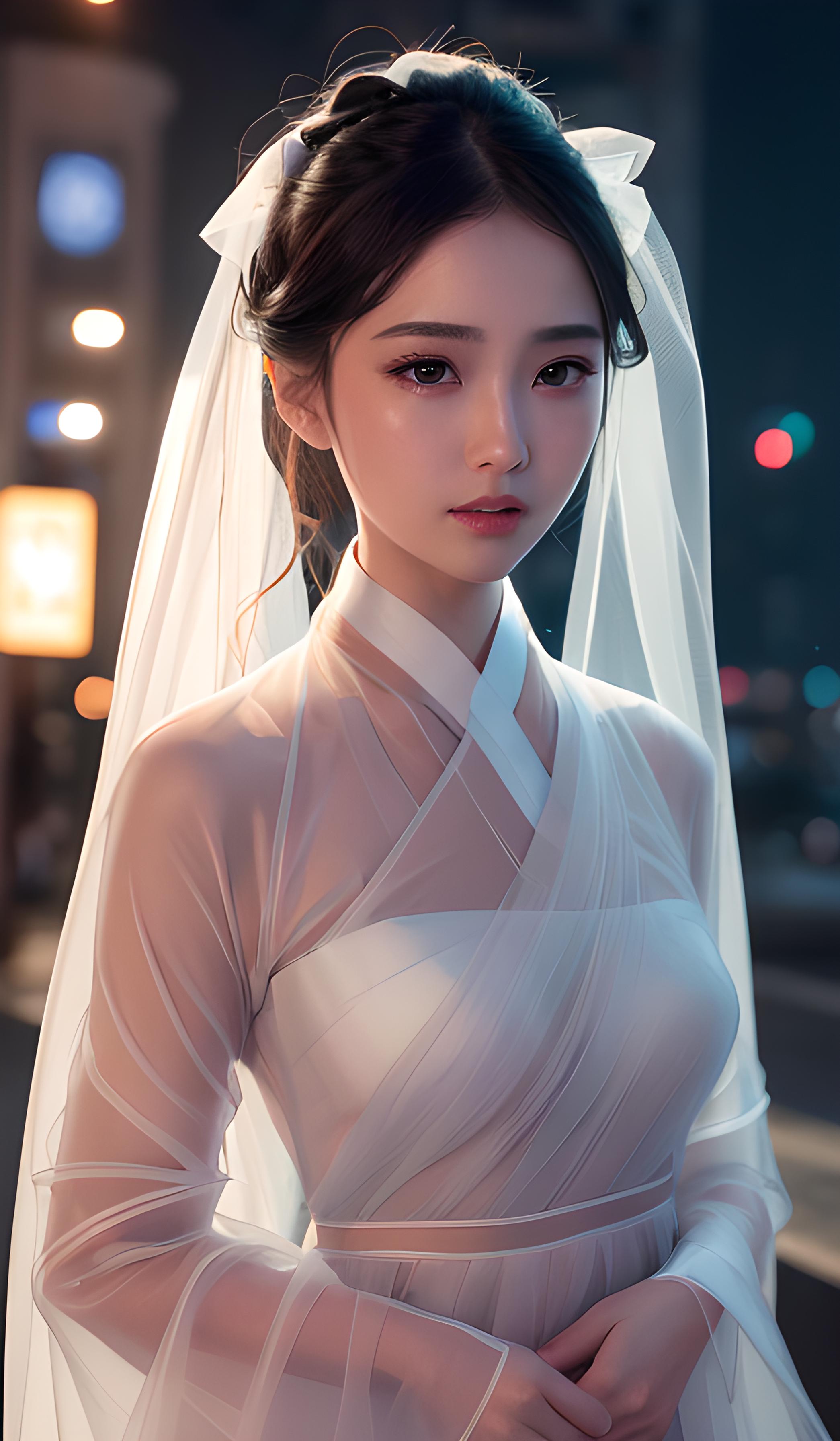 汉服婚纱