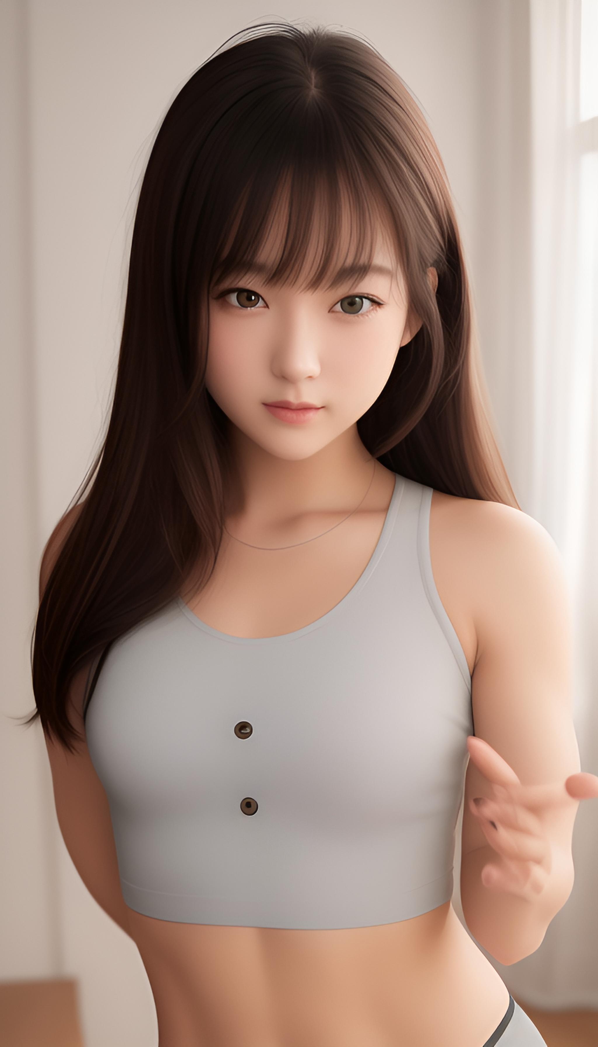 瑜伽美女