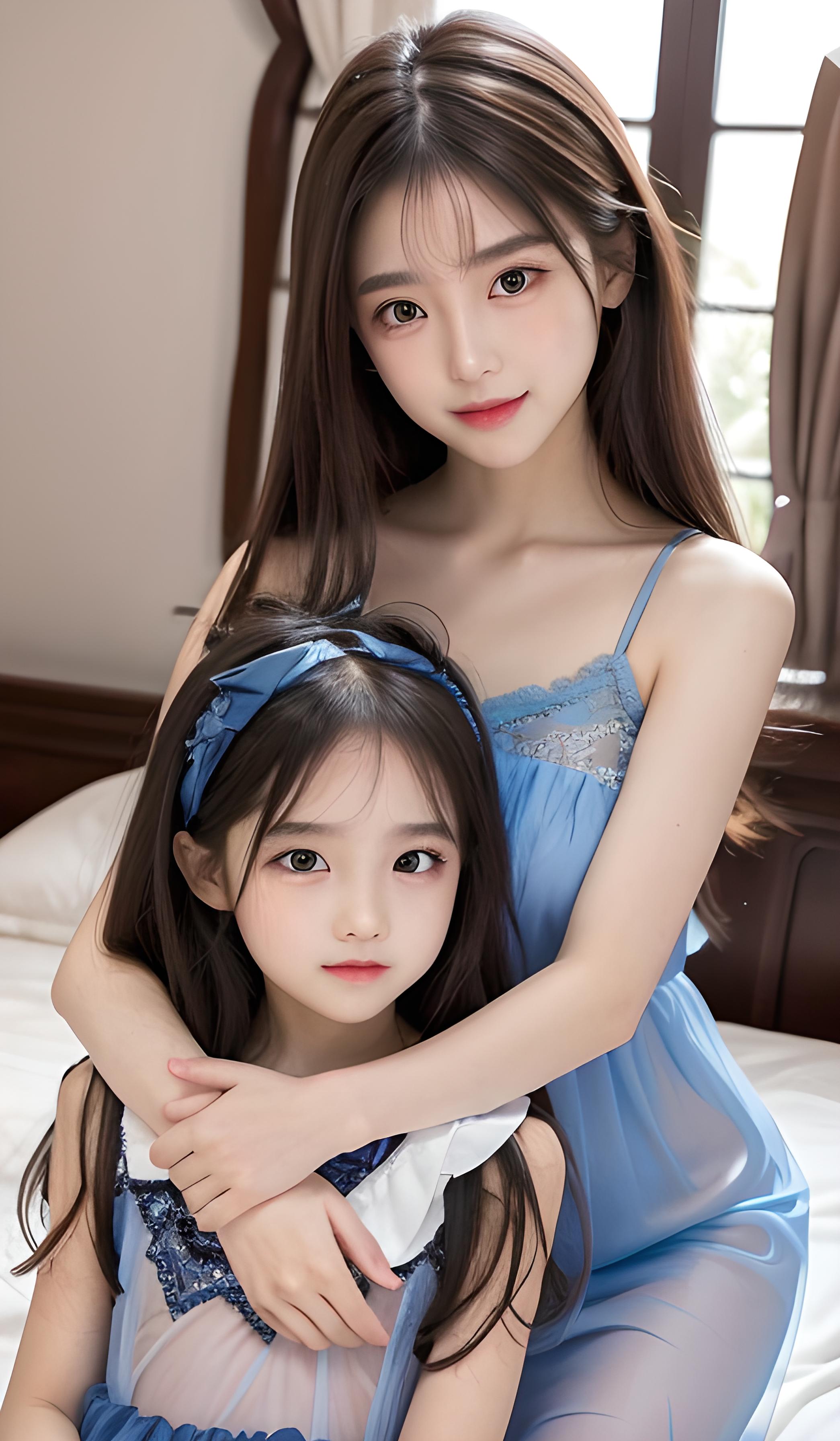 母女or姐妹？