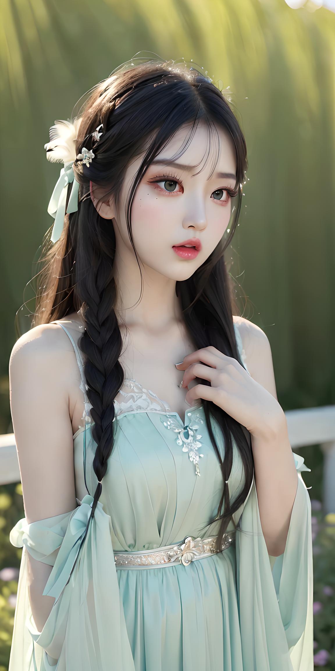 古风汉服美女，主页更多风格