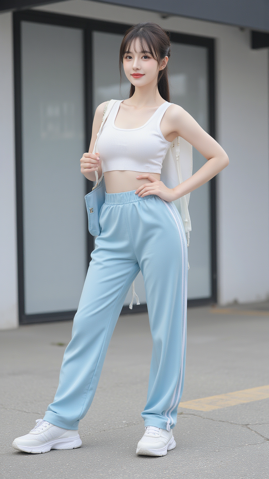 运动女生