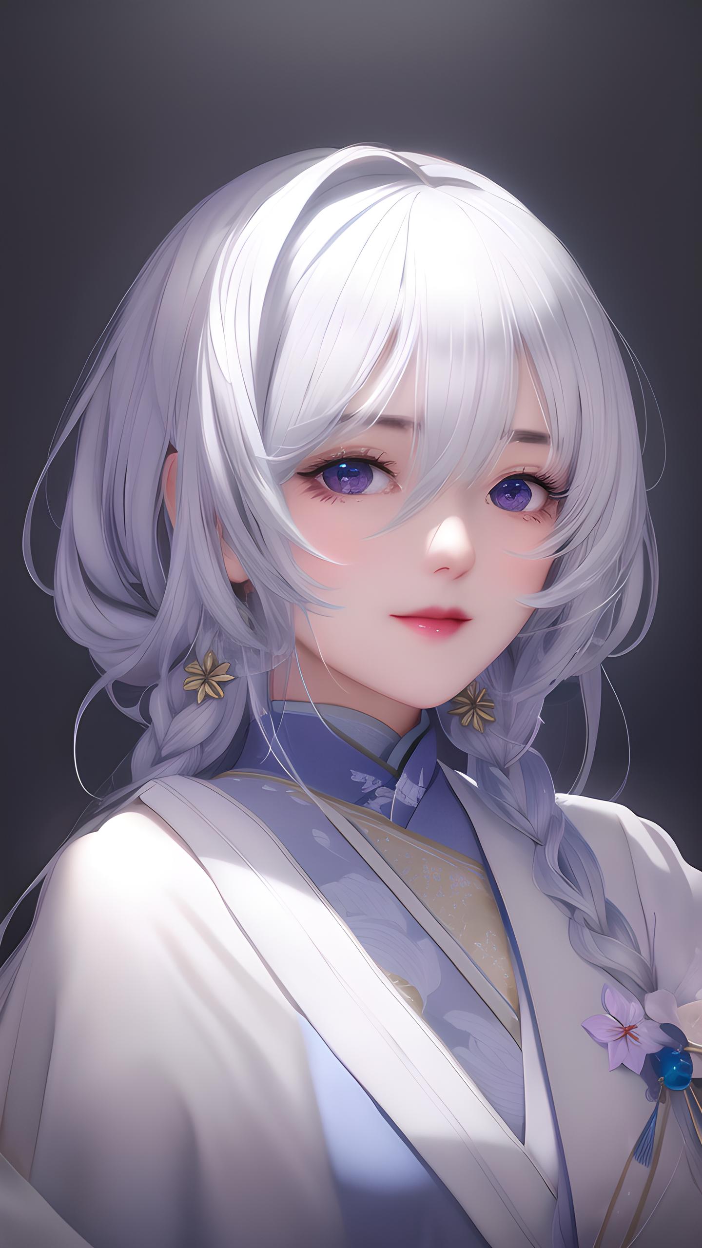 白发少女