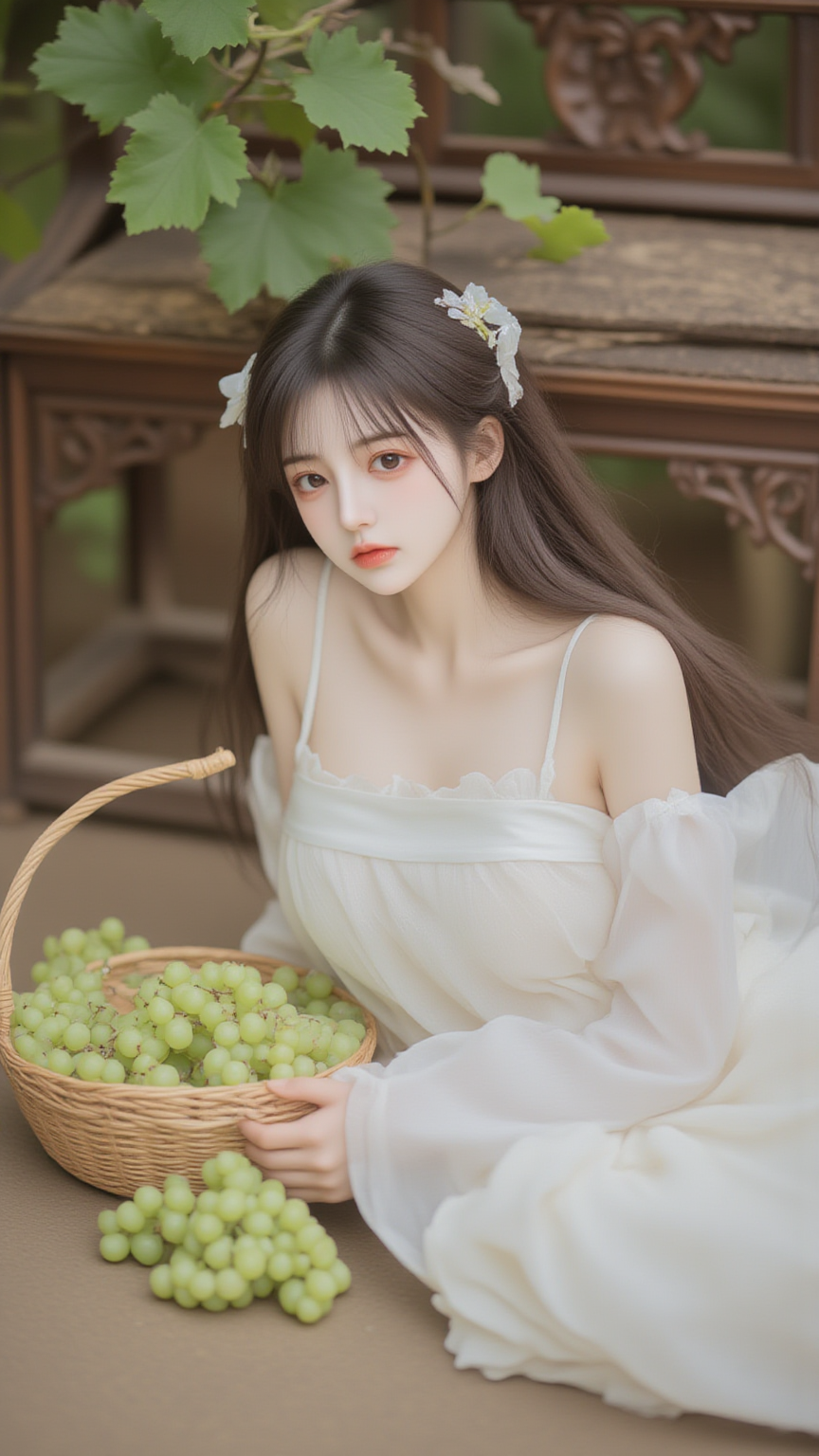 青提之夏·白裙美女