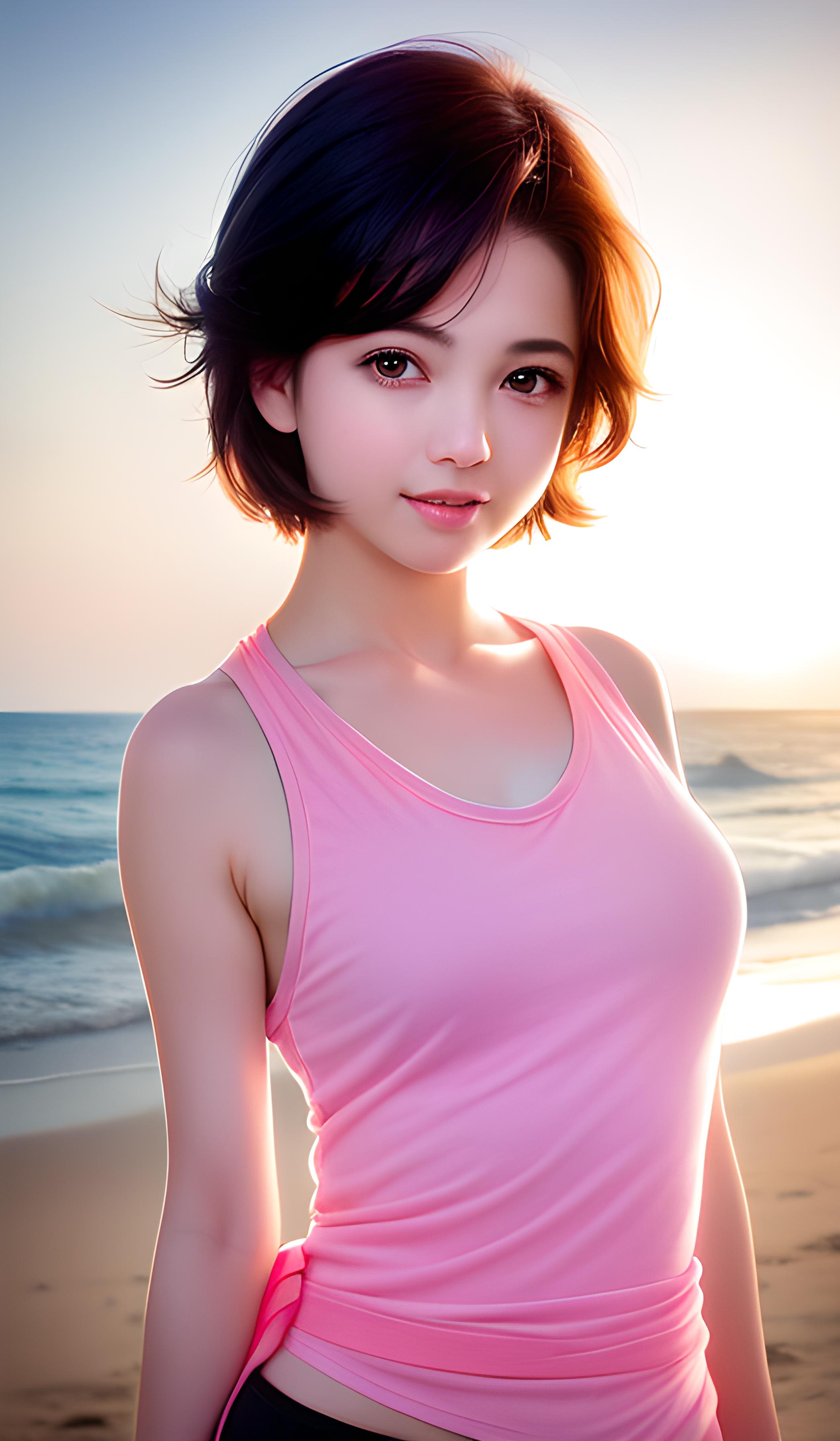 海滩女孩