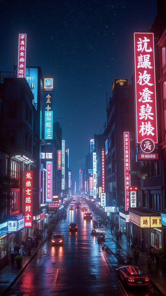 城市霓虹