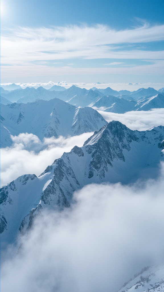 昆仑雪景