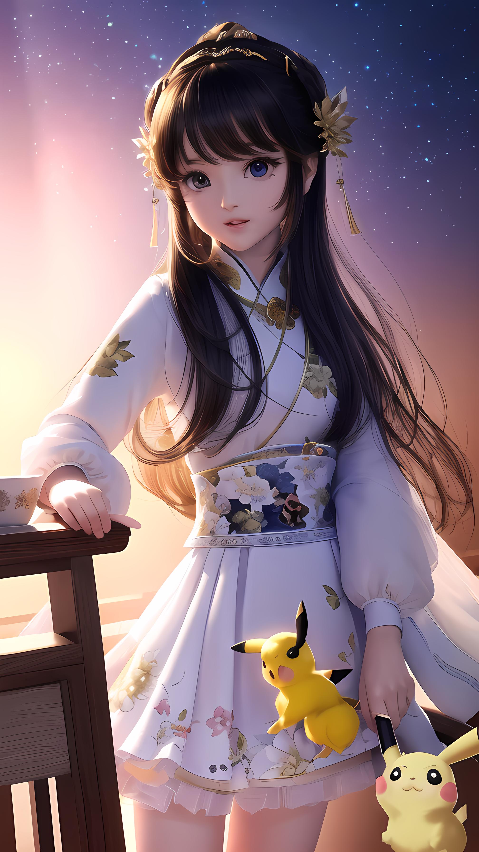 皮卡丘美少女