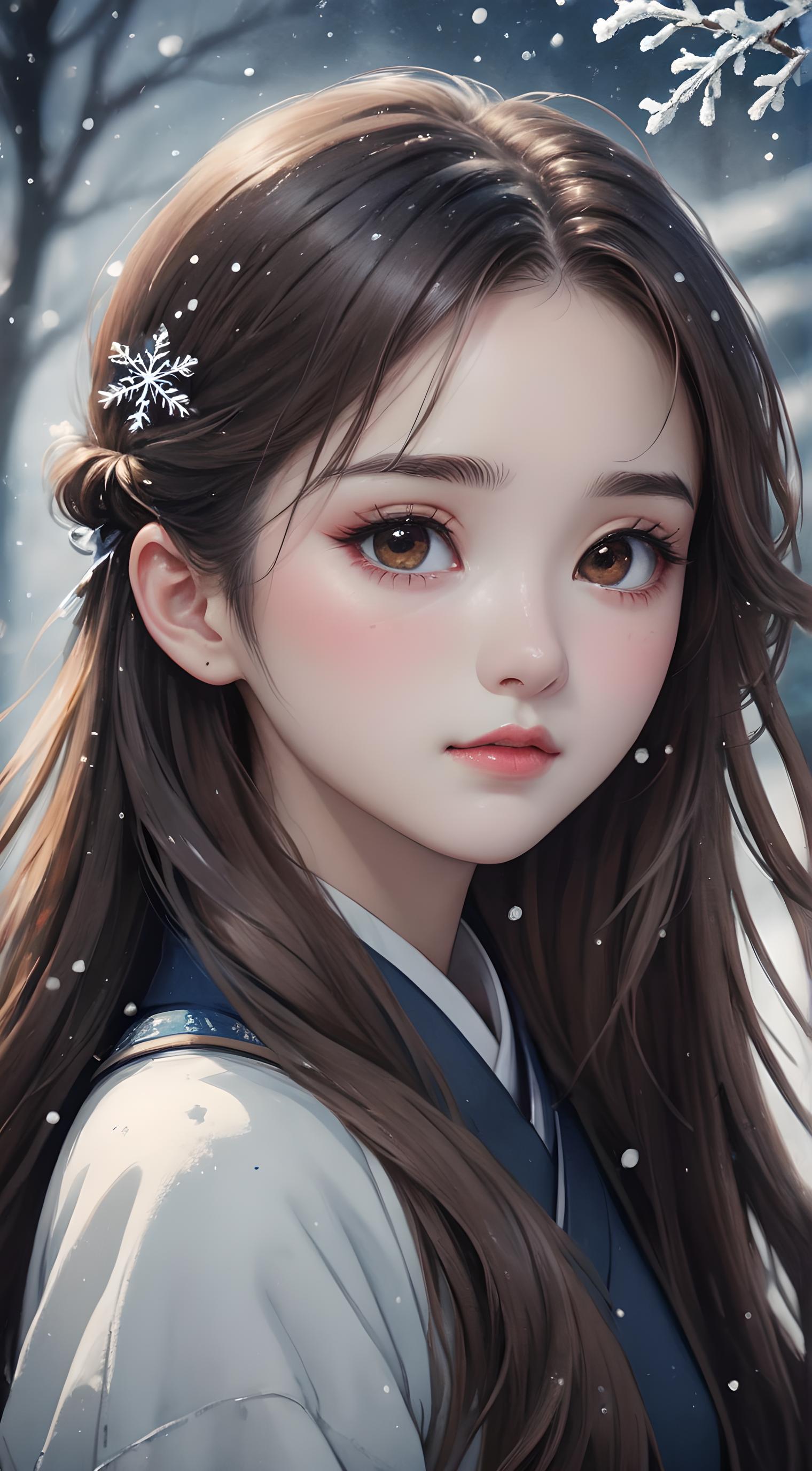 雪花女