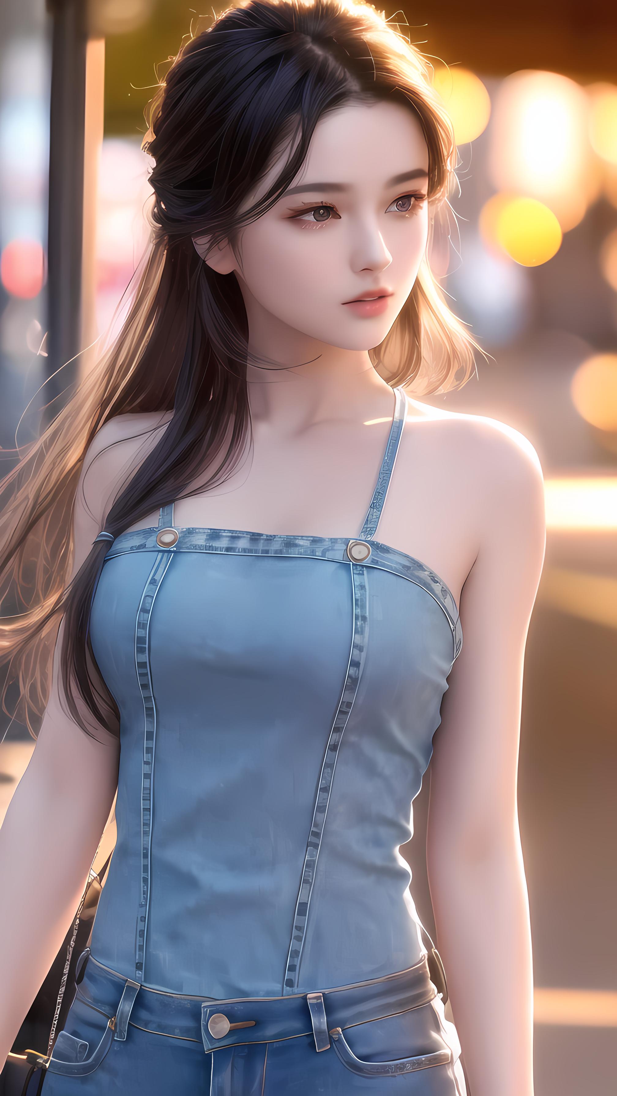 美女