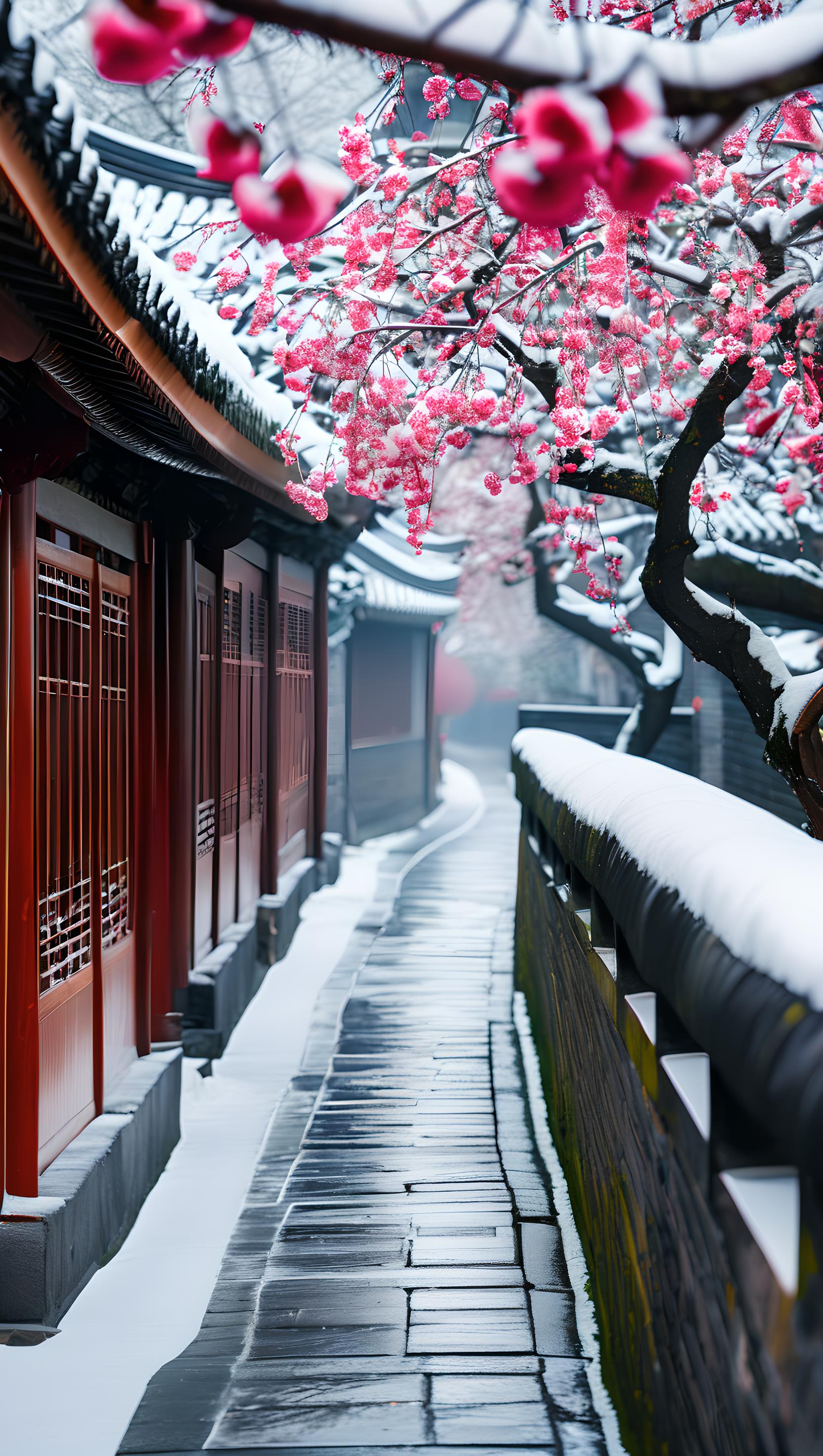 治愈雪景