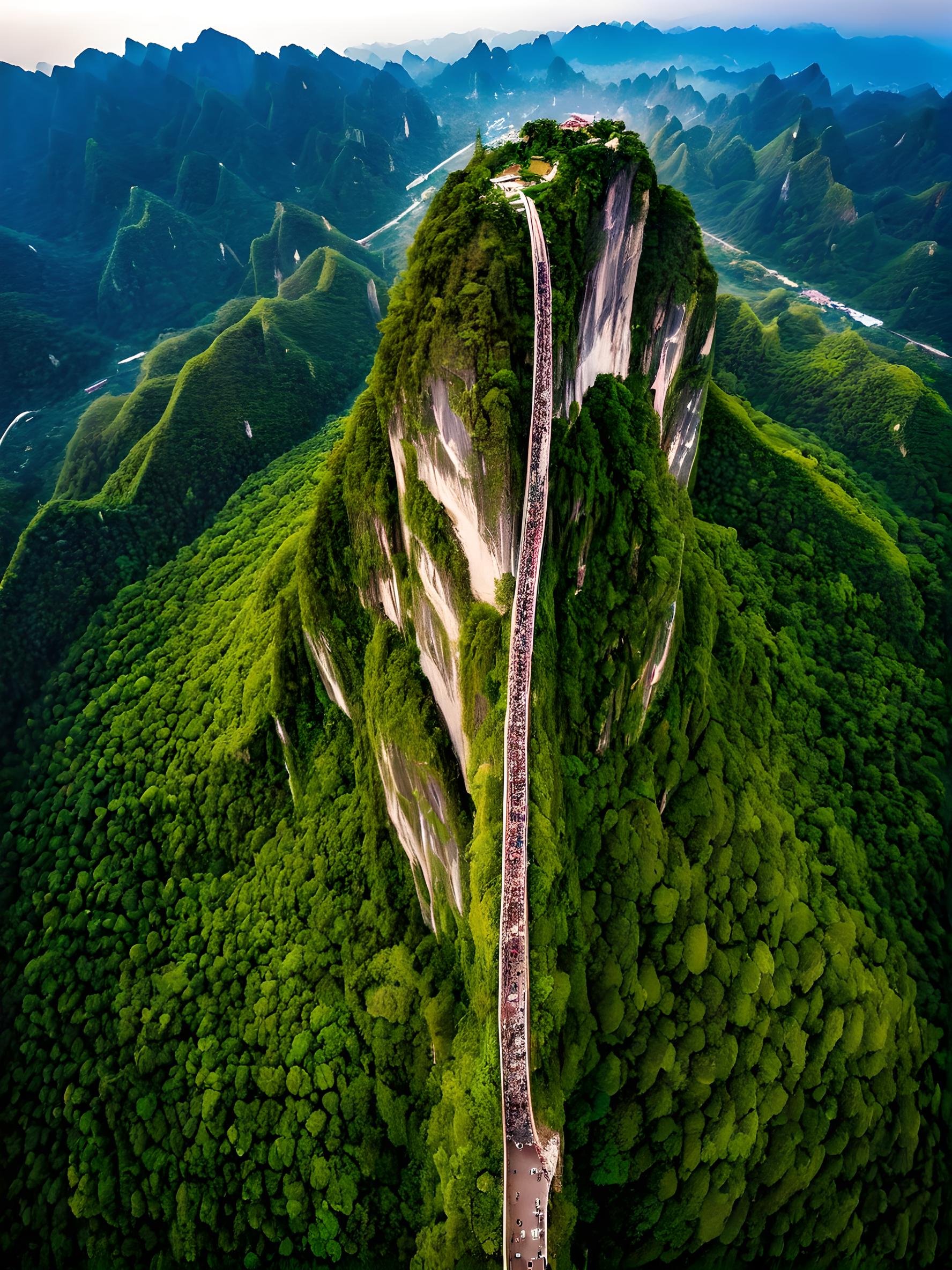 大山全景