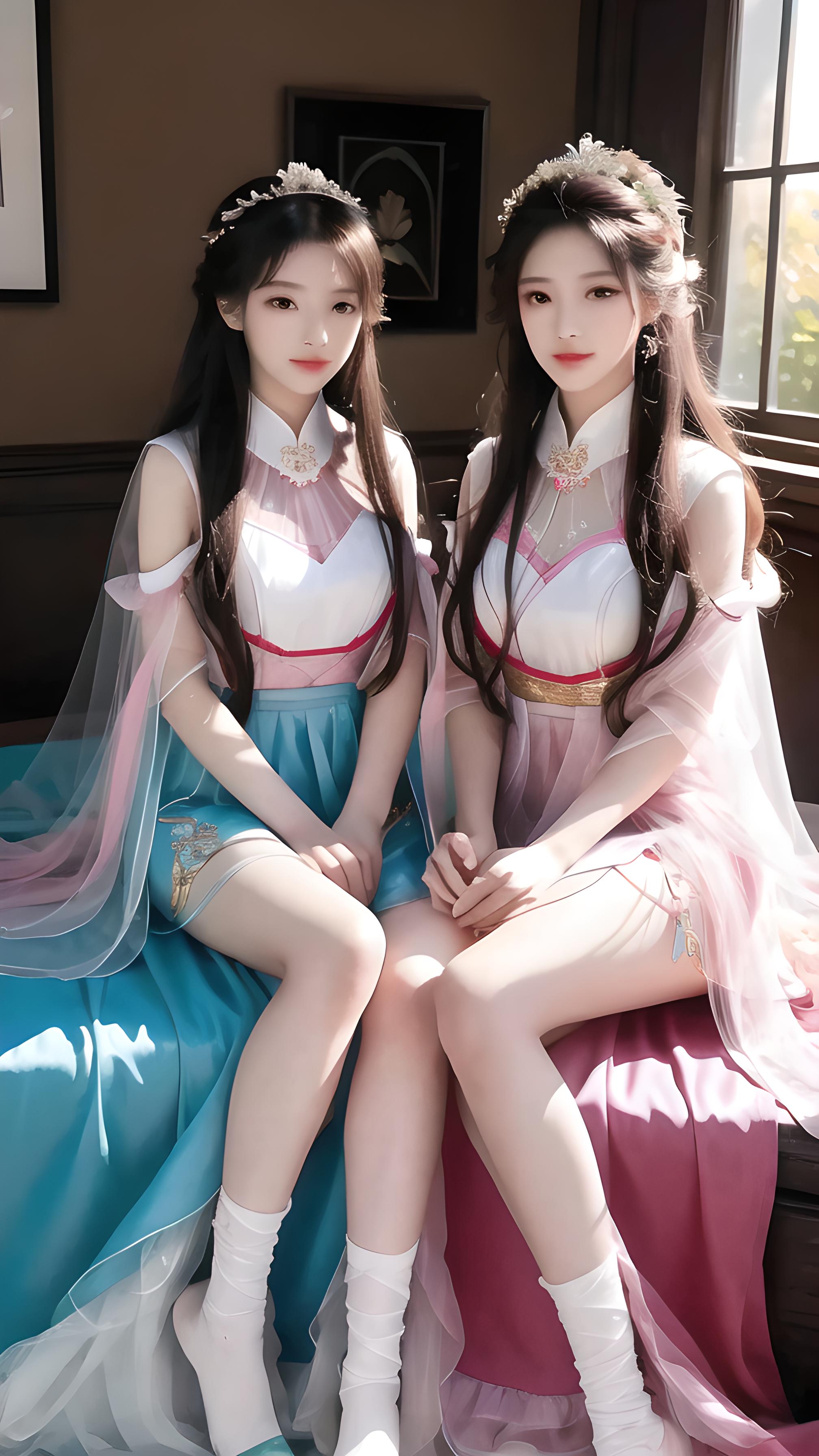 姐妹俩