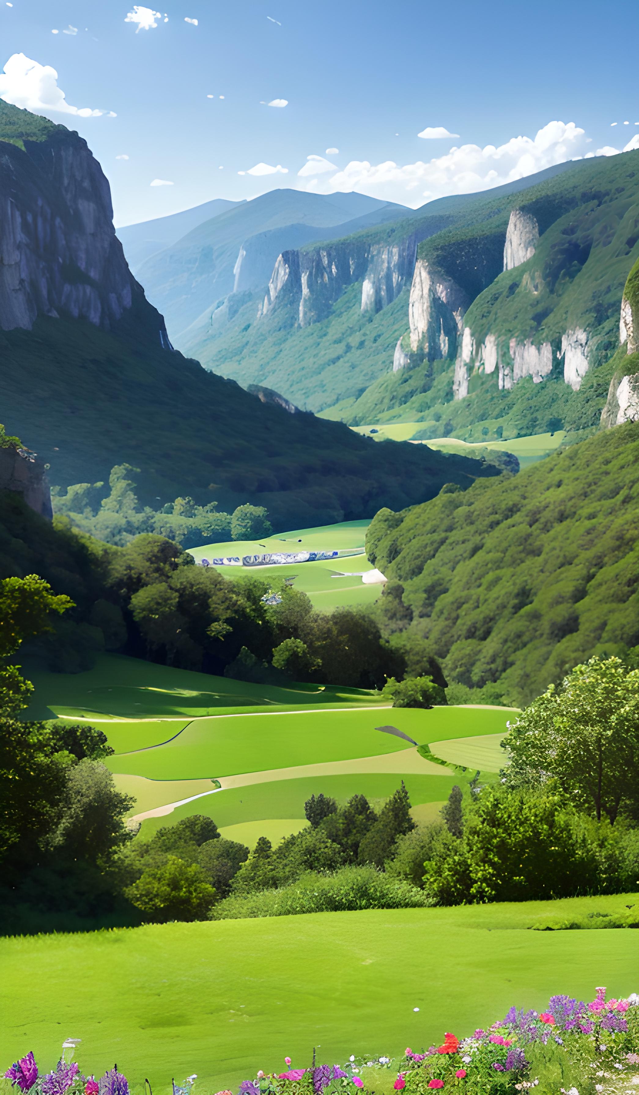 青山绿水