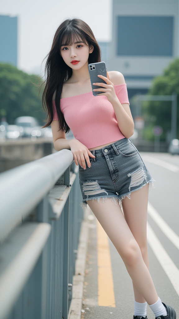 街拍美女