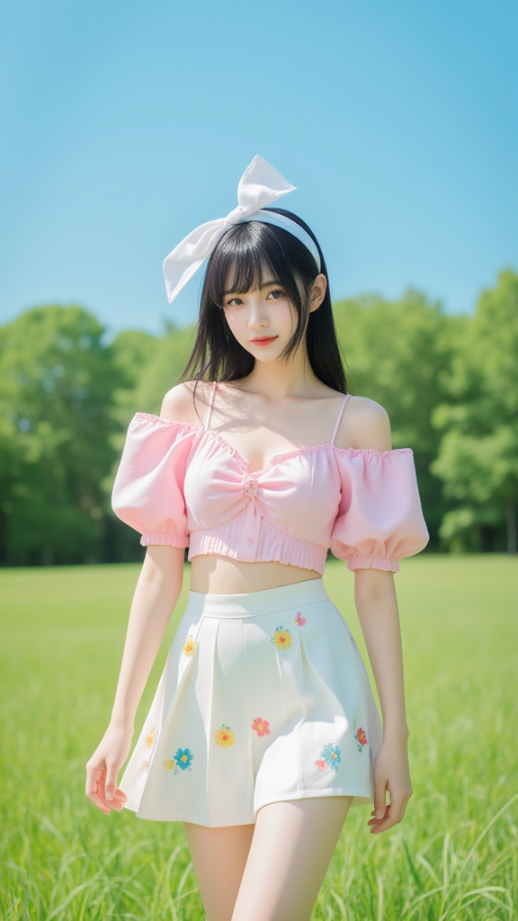 露肩女孩