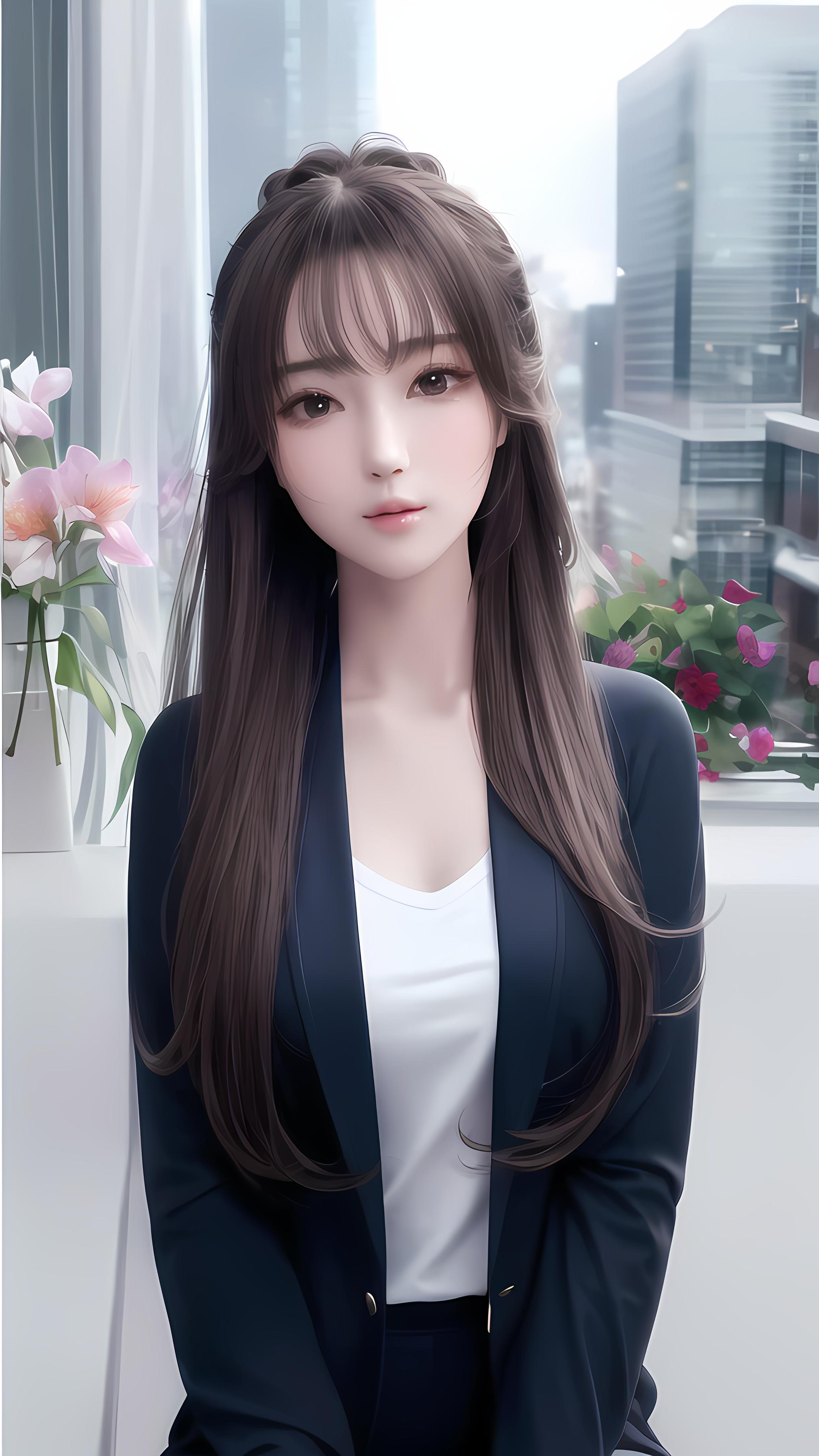 职业美少女