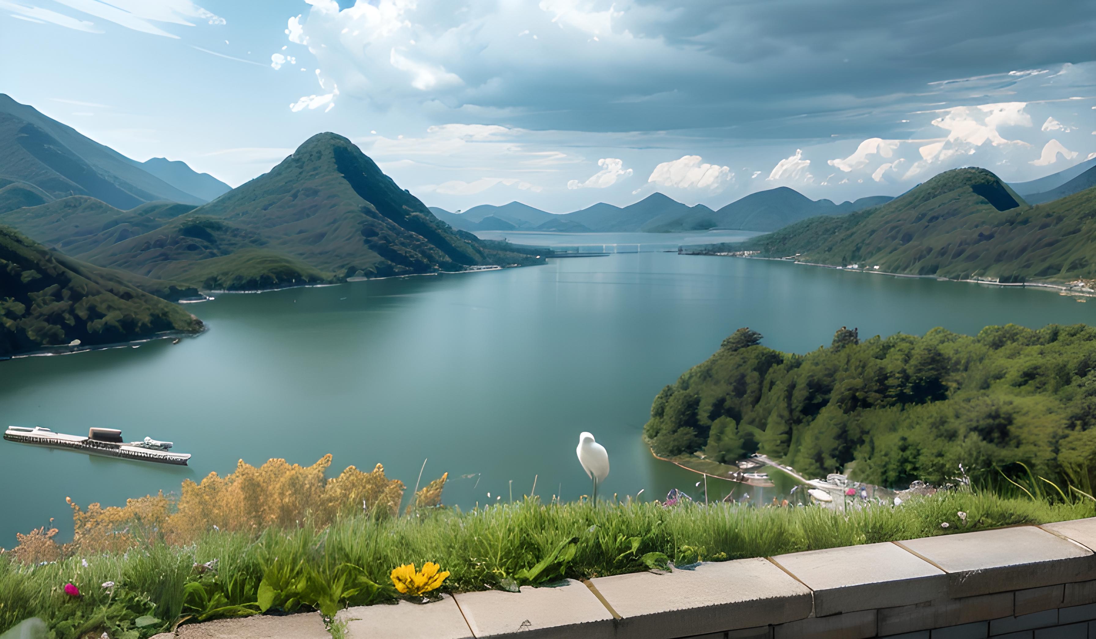 山水风景图