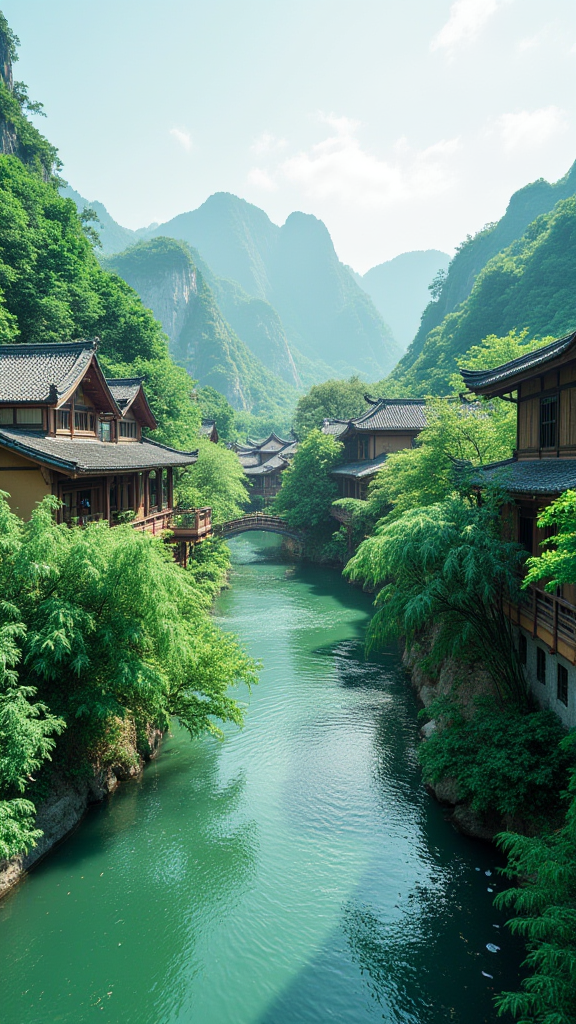 青山绿水