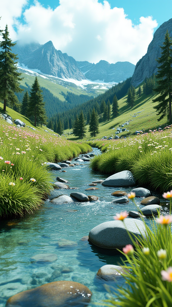 青山绿水