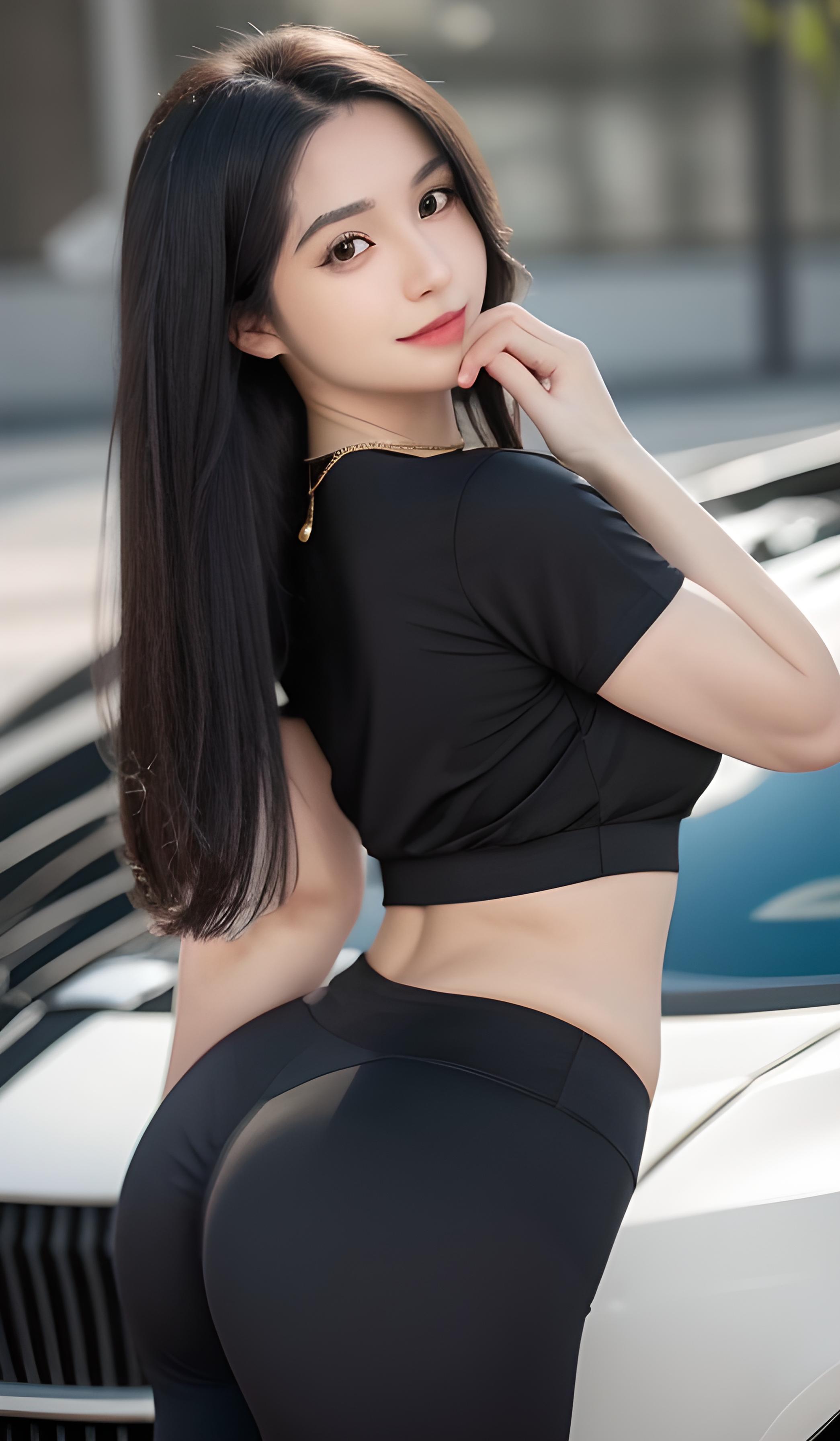 美女与跑车