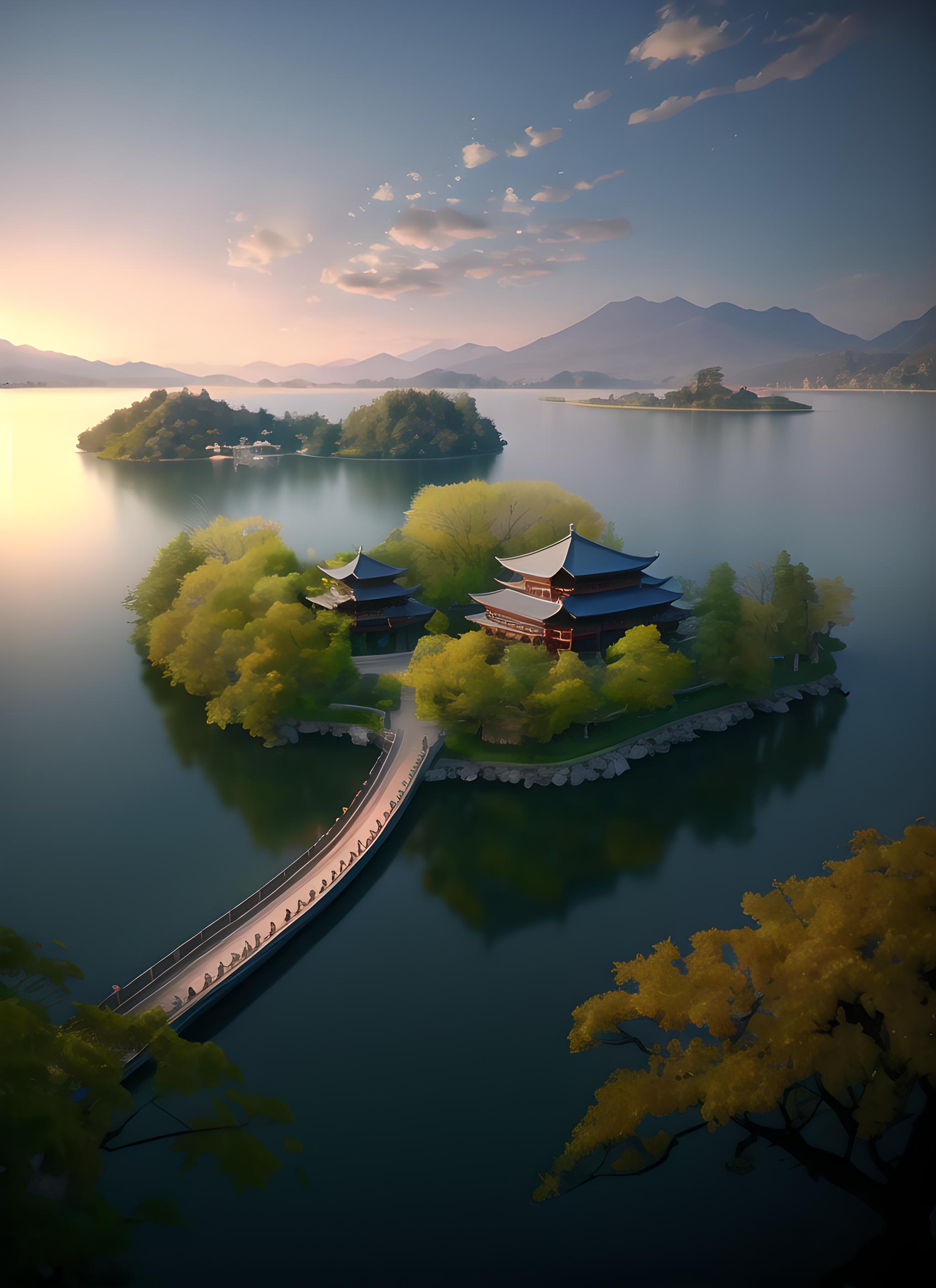 西湖美景