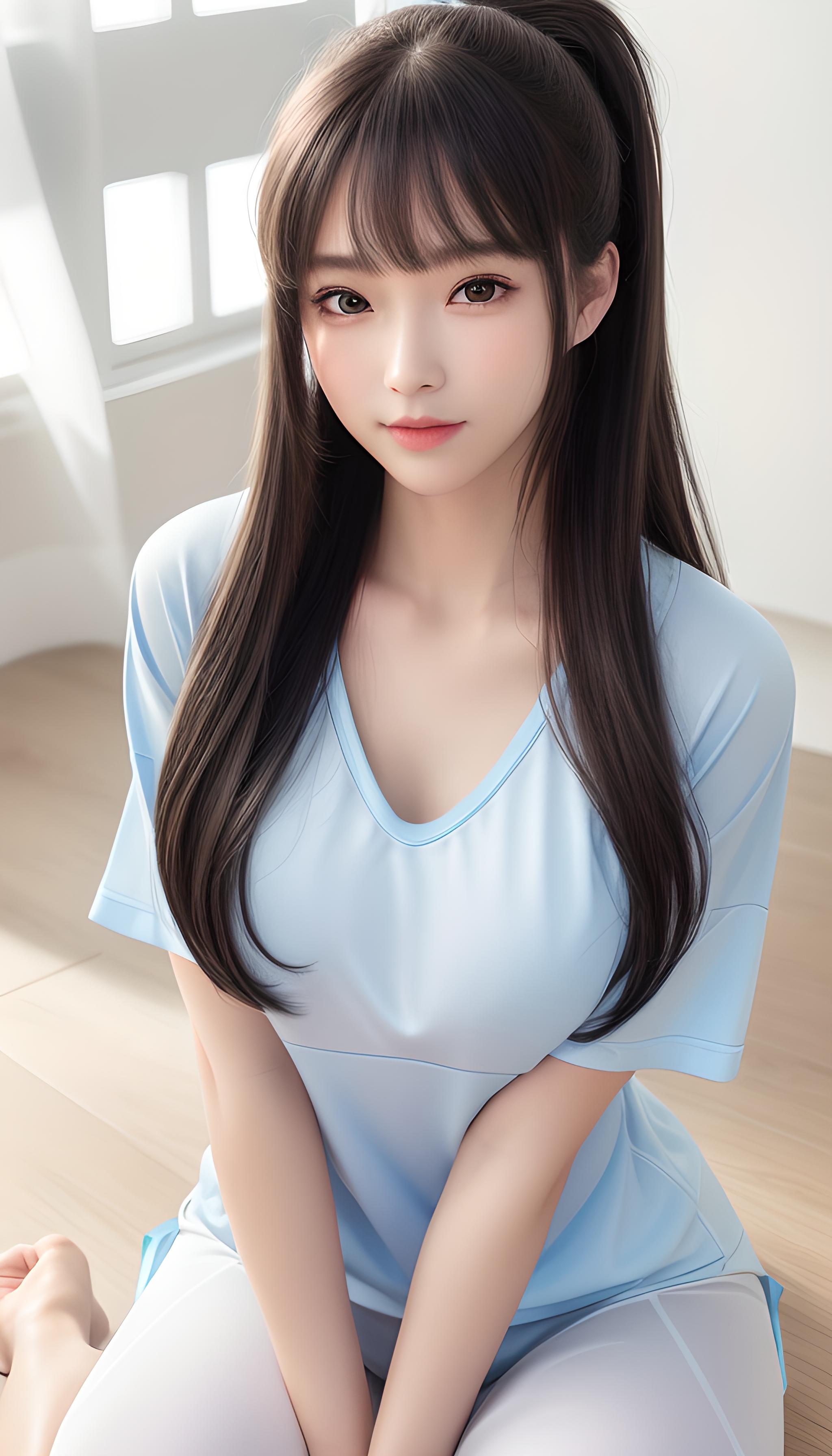 瑜伽女