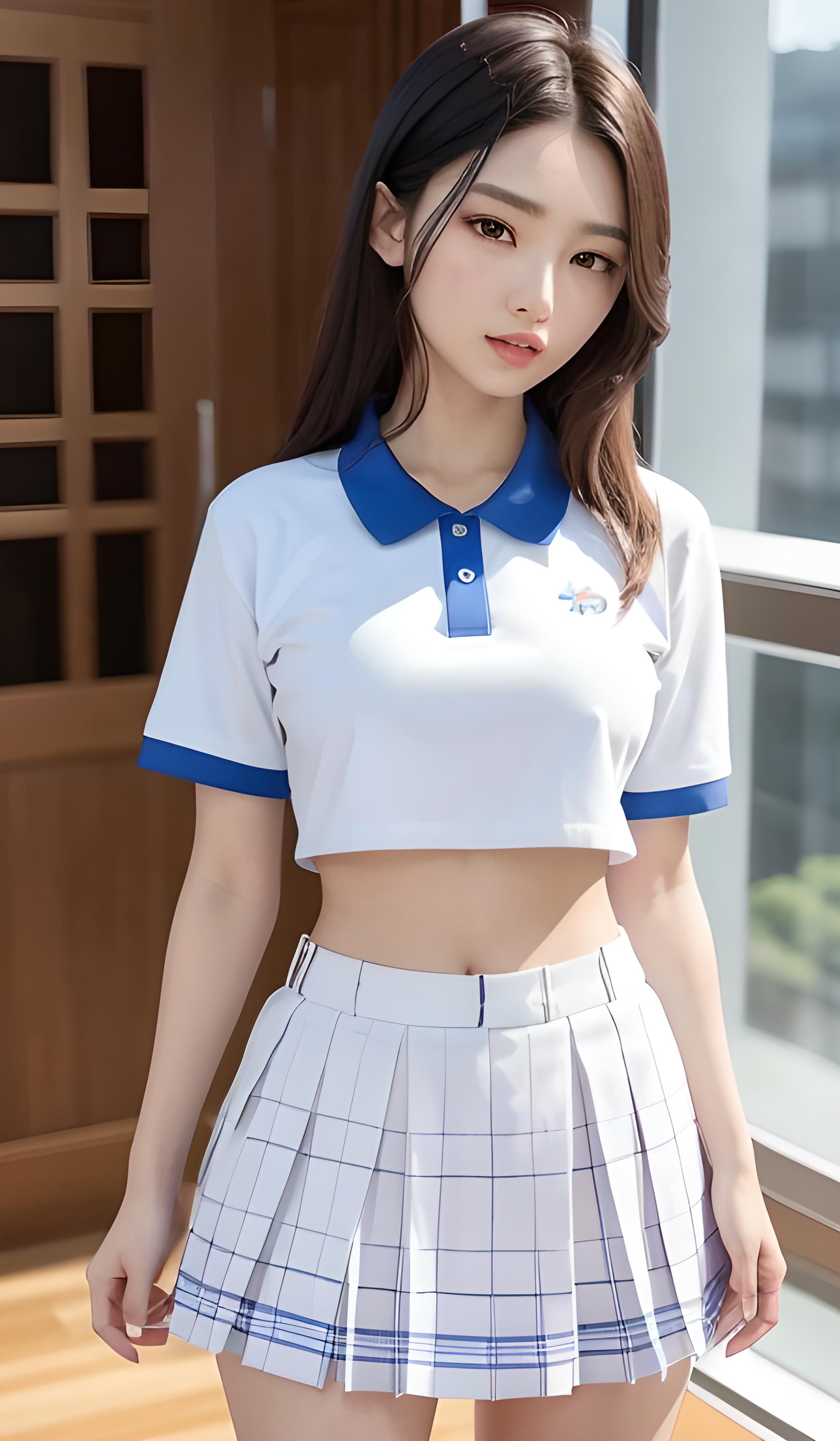 校服女孩