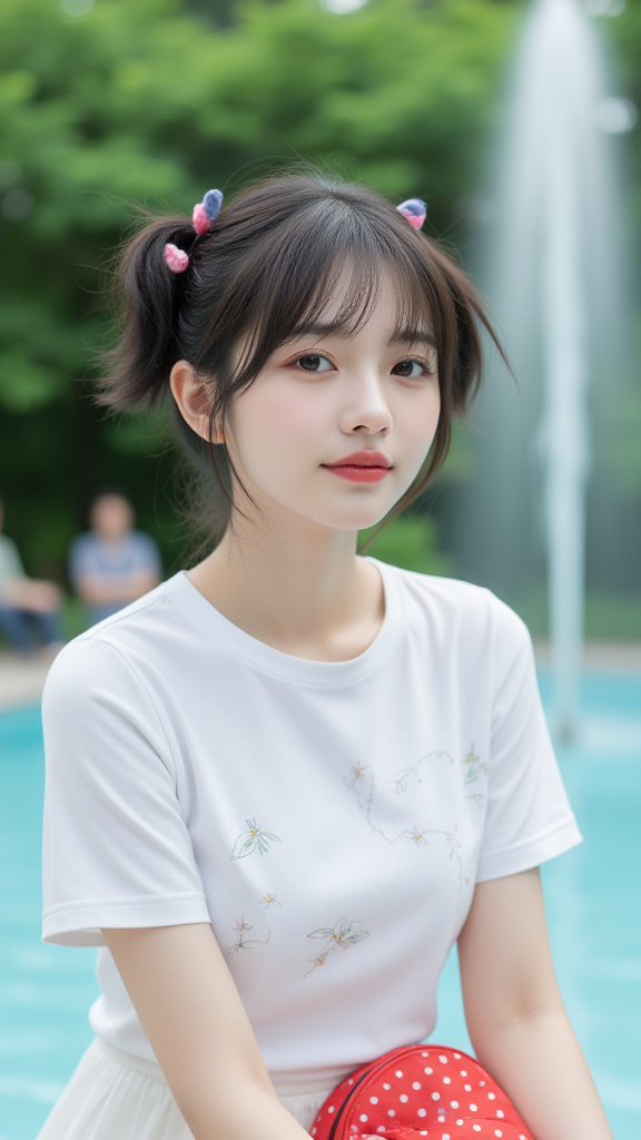 短发女孩