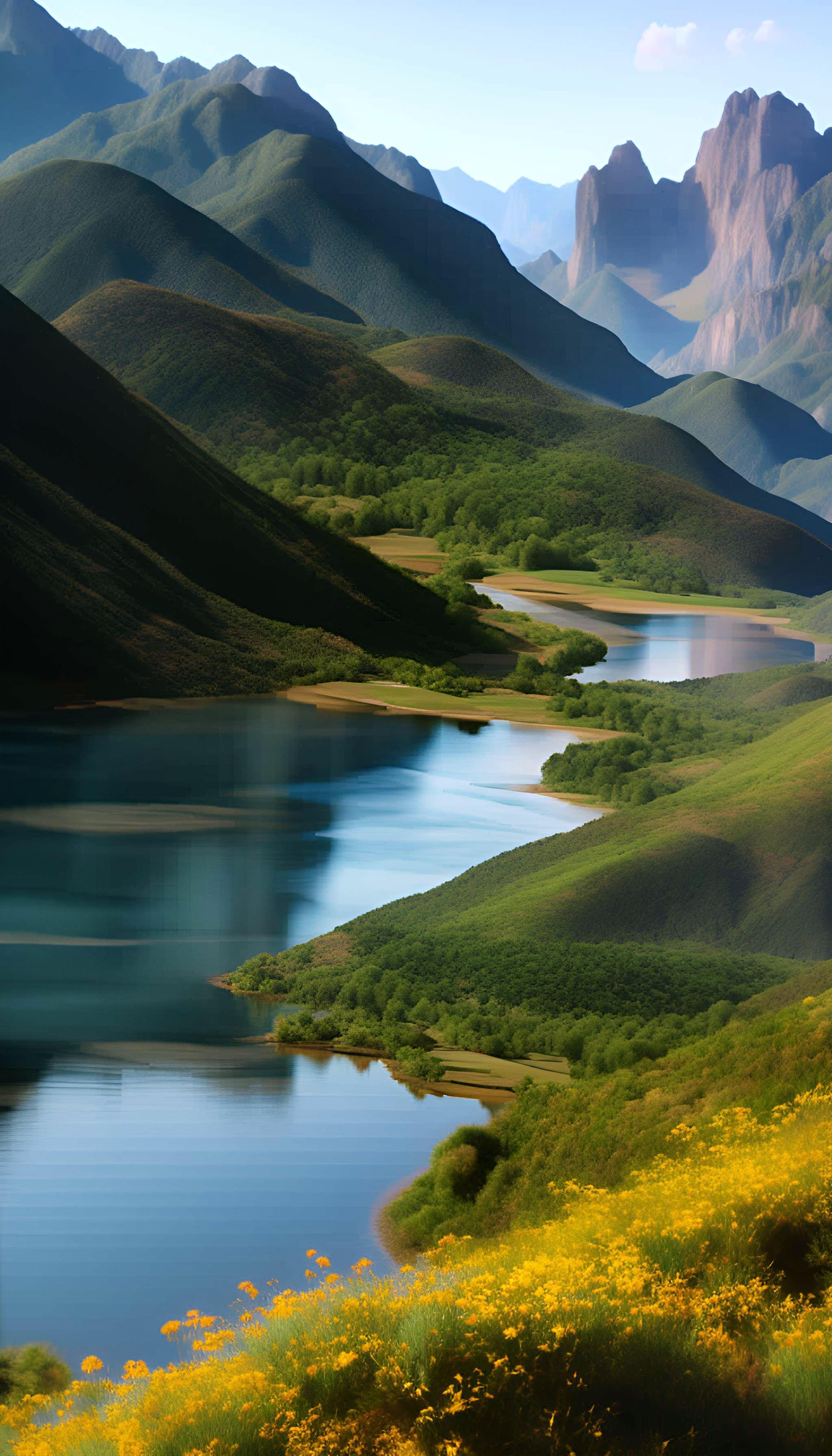 大好河山青山绿水