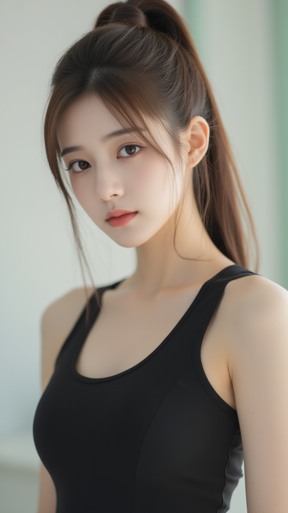高马尾女孩